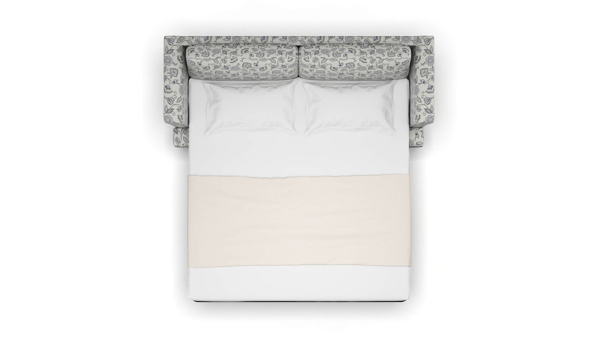 Antalya Avignon Sky Sofa Sleeper Espresso legs 3