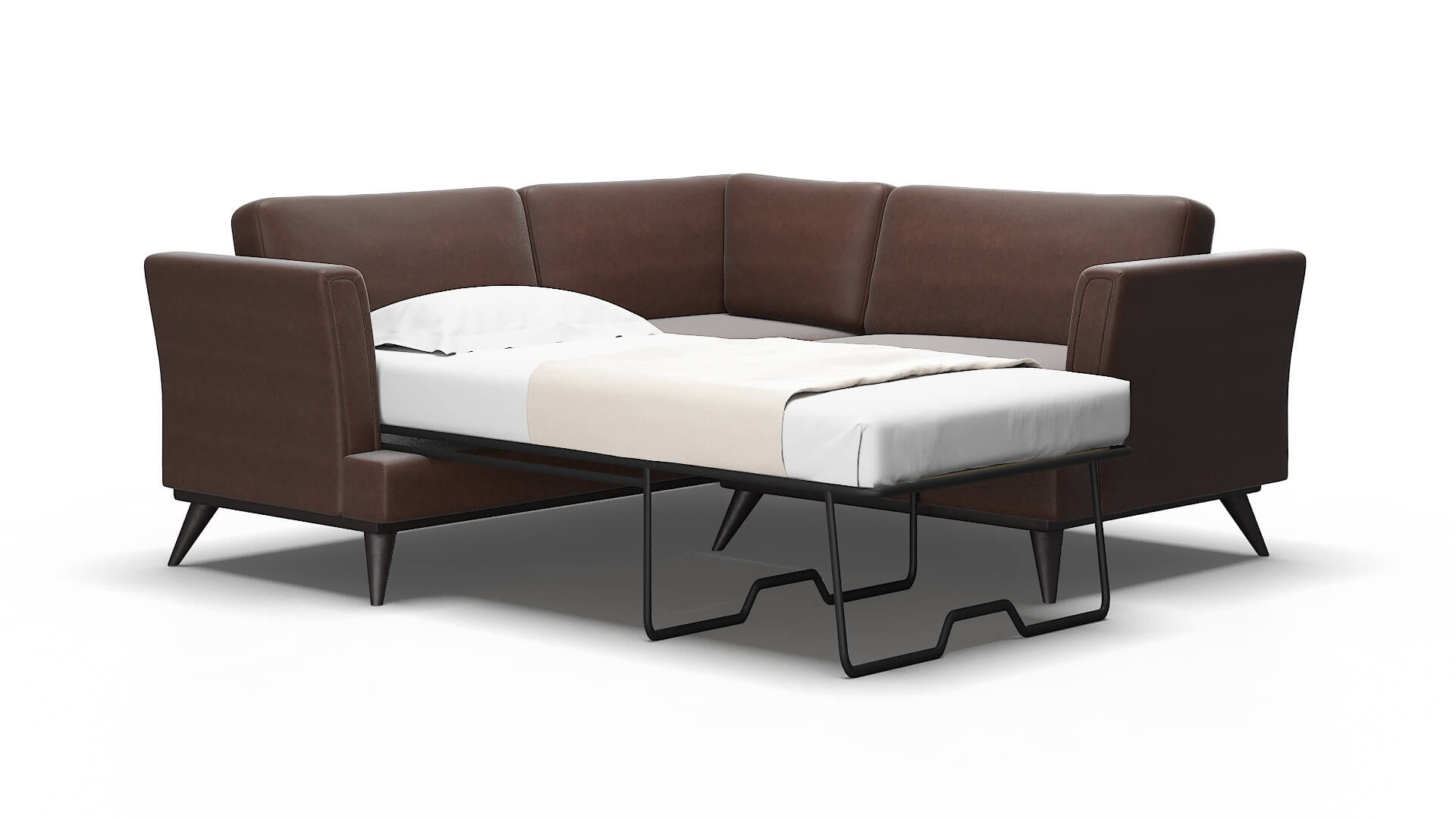 Antalya Bella espresso Sectional sleeper Espresso Legs  2
