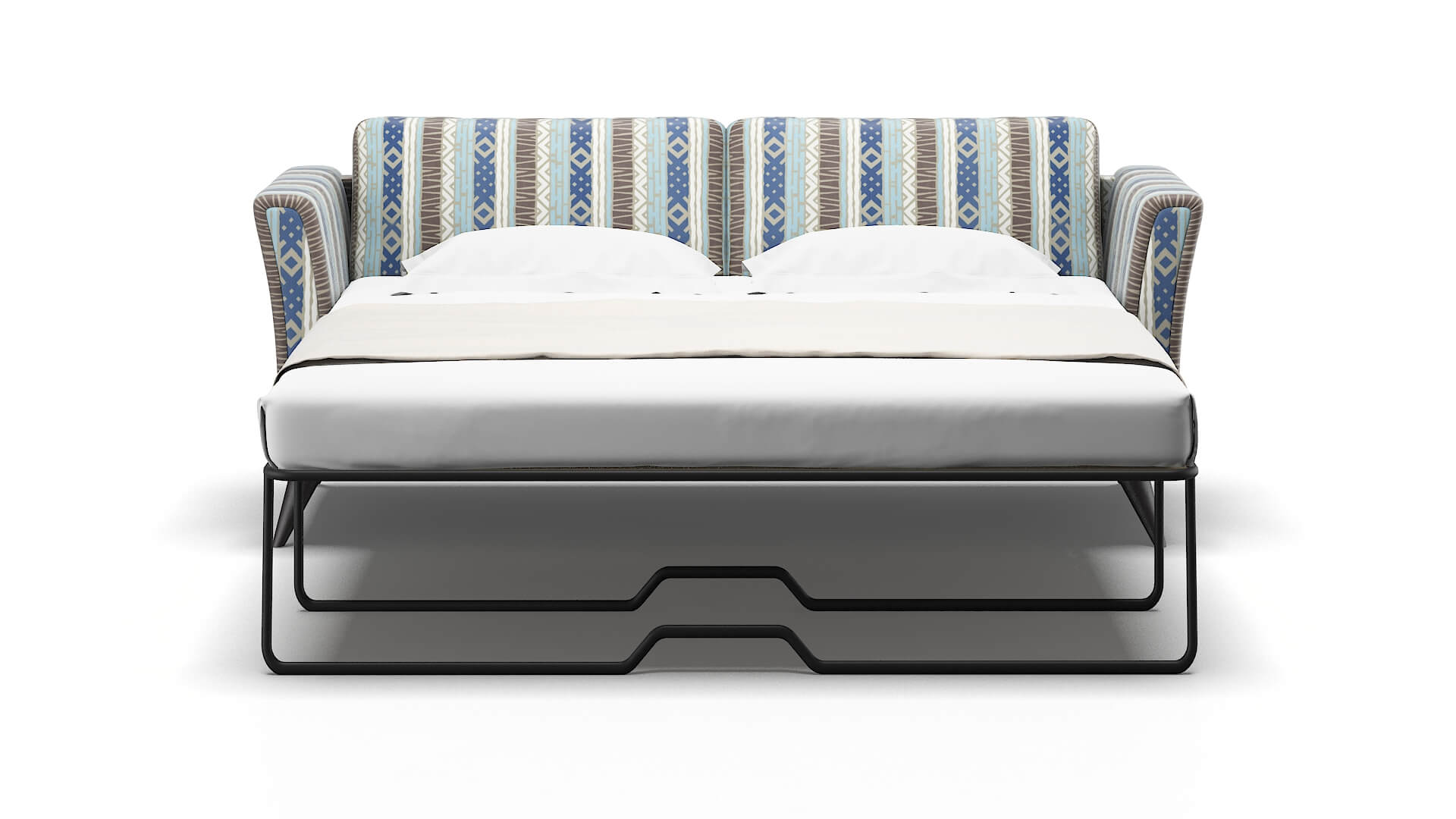 Antalya Bodhi Indigo Sofa Sleeper Espresso legs 1