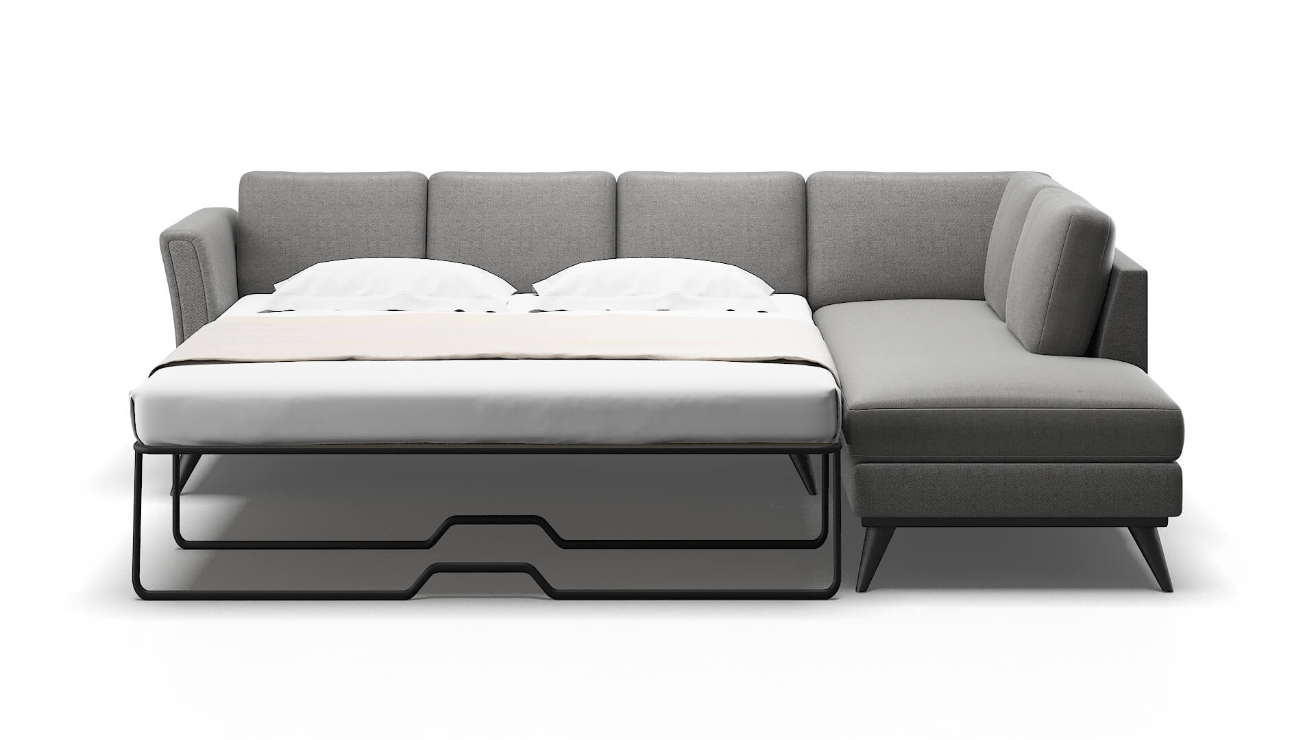 Antalya Catalina Steel Panel Sleeper Espresso legs 1