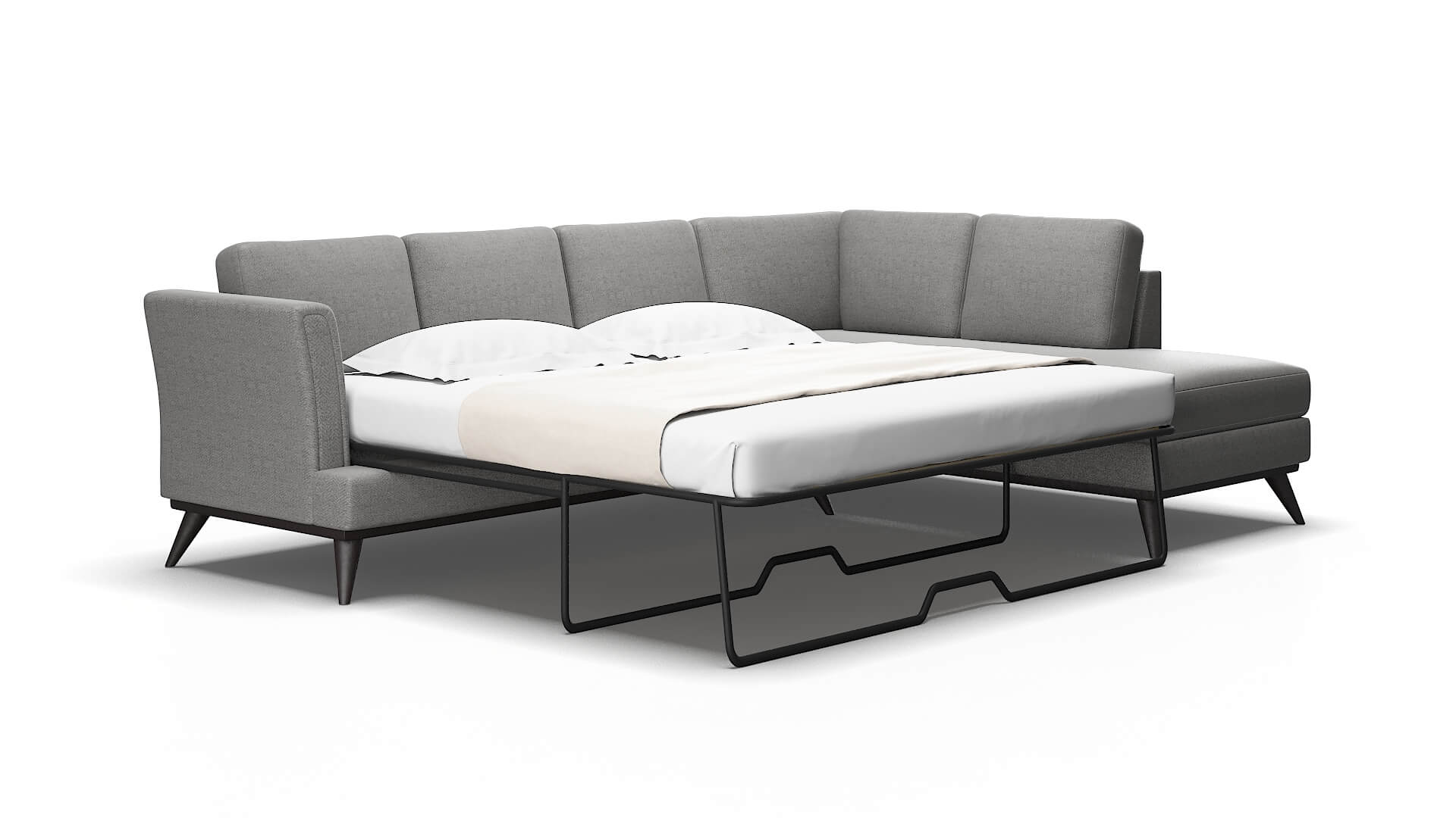 Antalya Catalina Steel Panel Sleeper Espresso legs 2