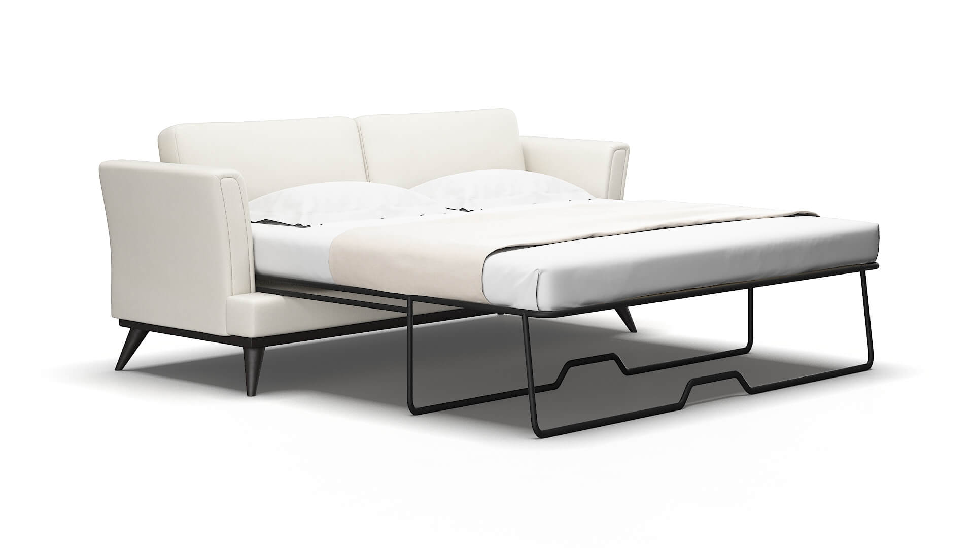 Antalya Chance Bone Sofa Sleeper Espresso legs 2