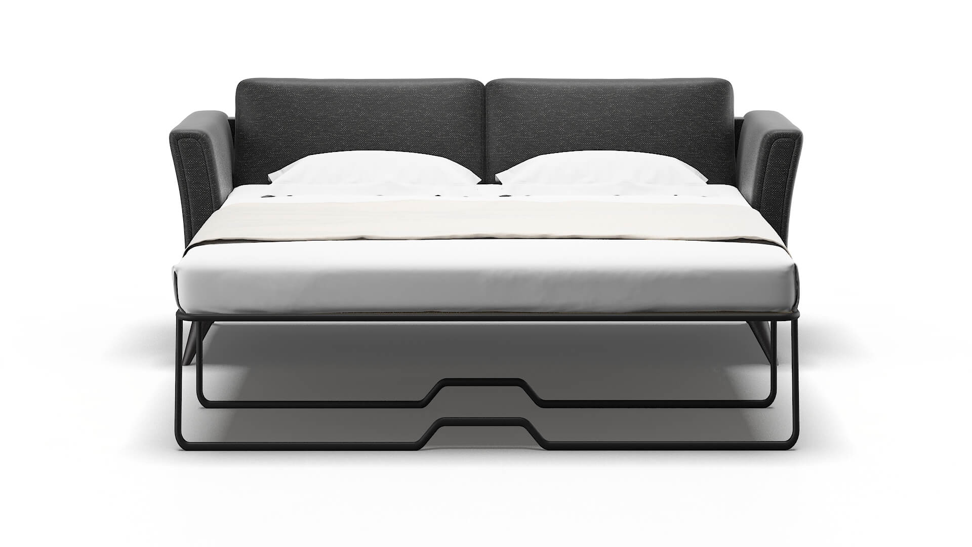 Antalya Chance Denim Sofa Sleeper Espresso legs 1
