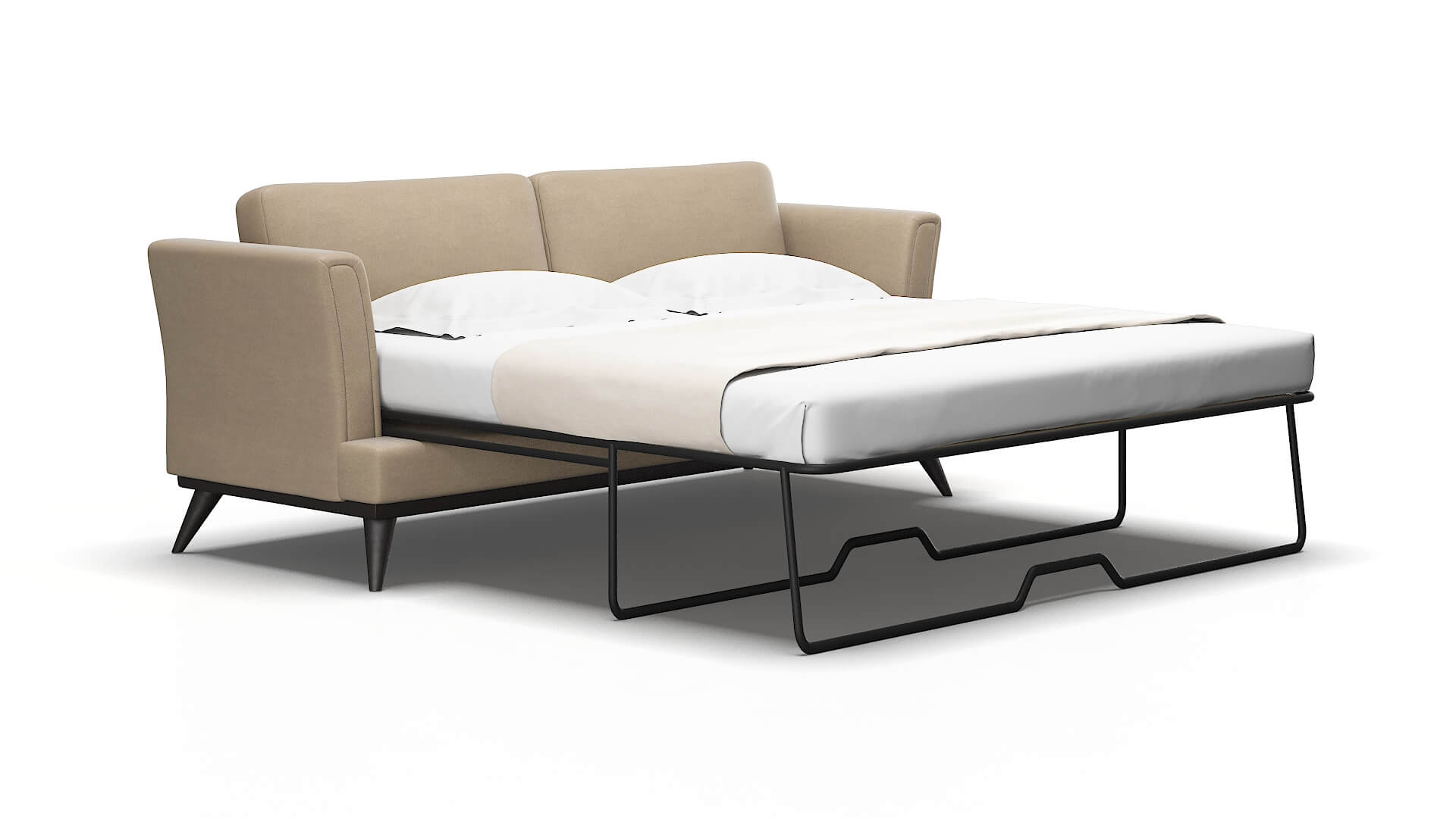 Antalya Chance Platinum Sofa Sleeper Espresso legs 2