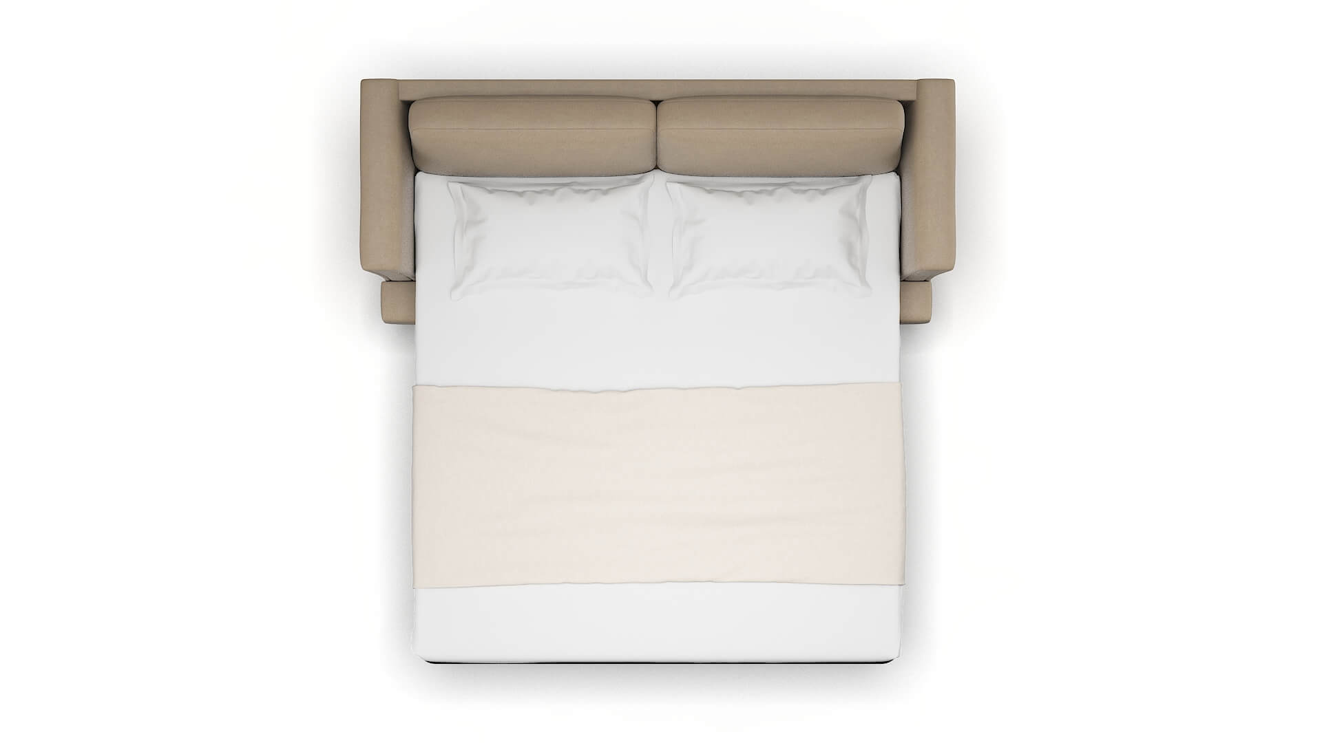 Antalya Chance Platinum Sofa Sleeper Espresso legs 3