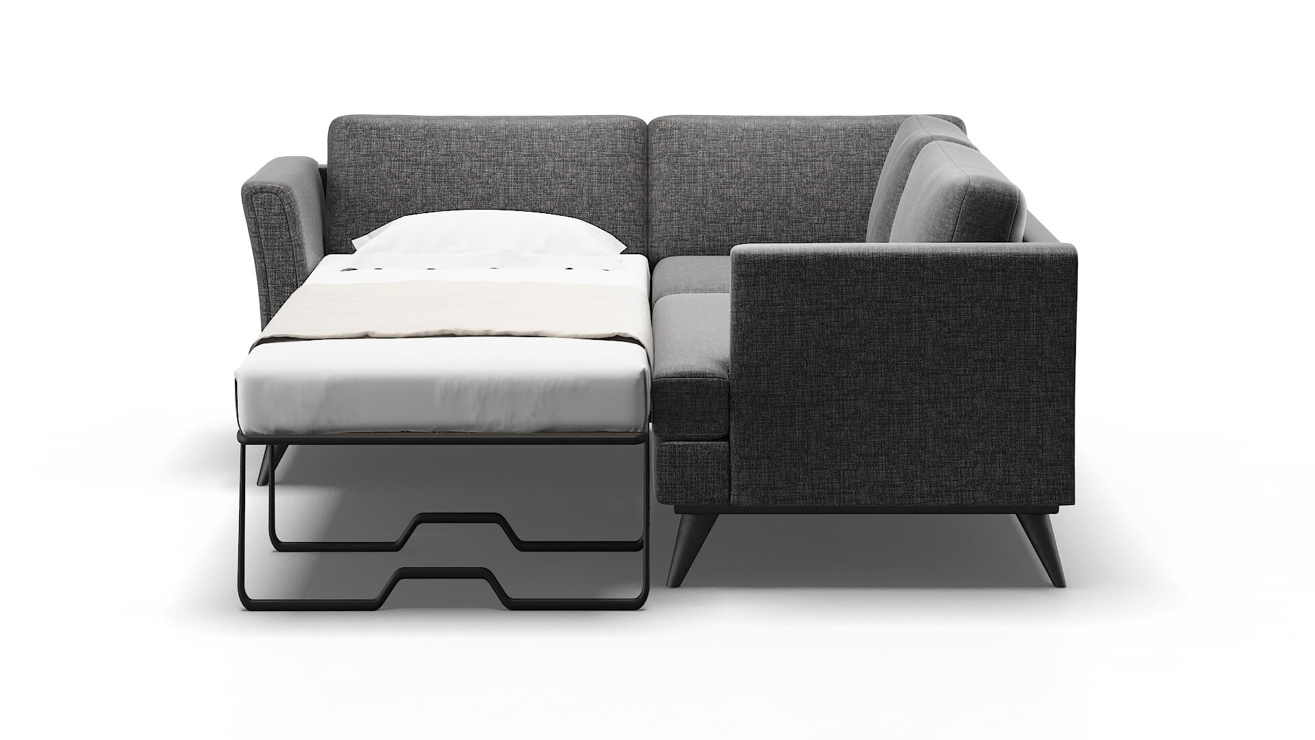 Antalya Curious Pacific Sectional Sleeper Espresso legs 1