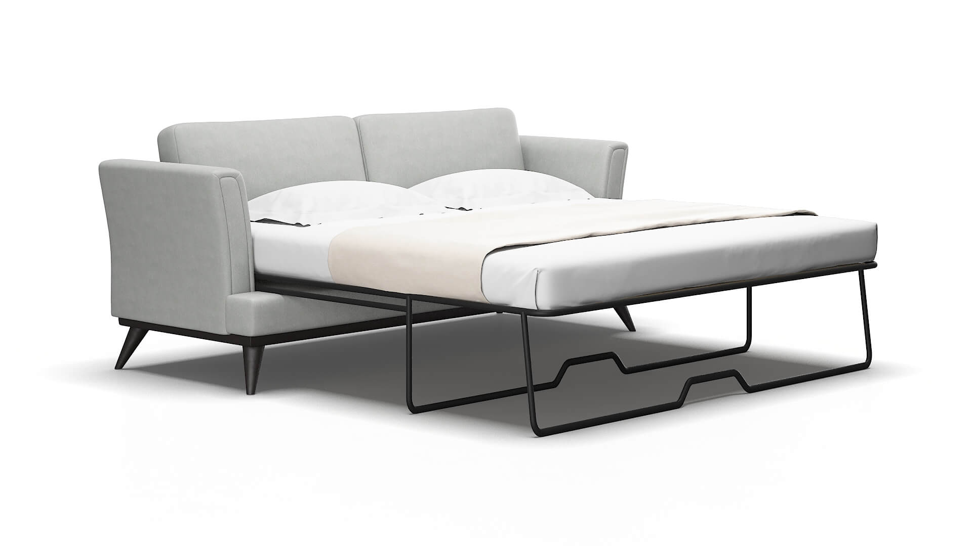 Antalya Dawson platinum Sofa sleeper Espresso Legs  2