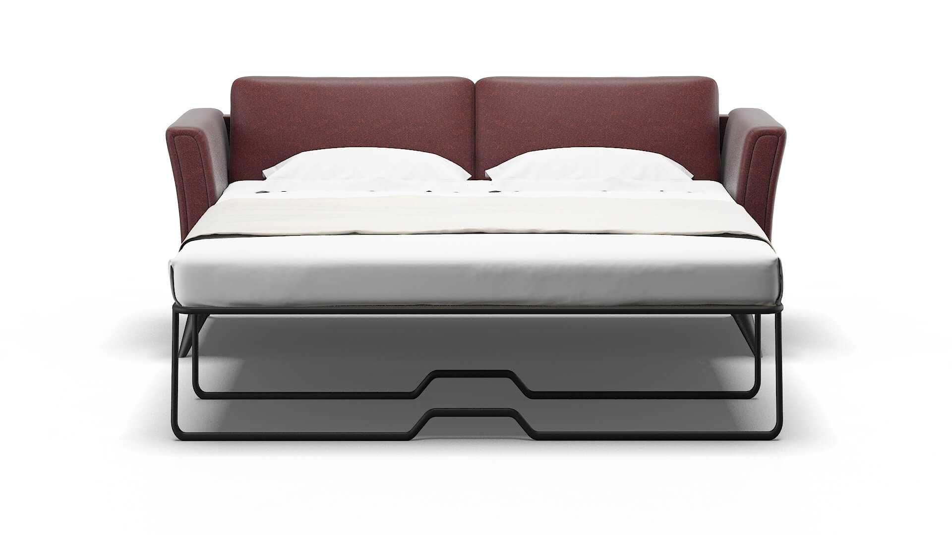 Antalya Derby Berry Sofa Sleeper Espresso legs 1