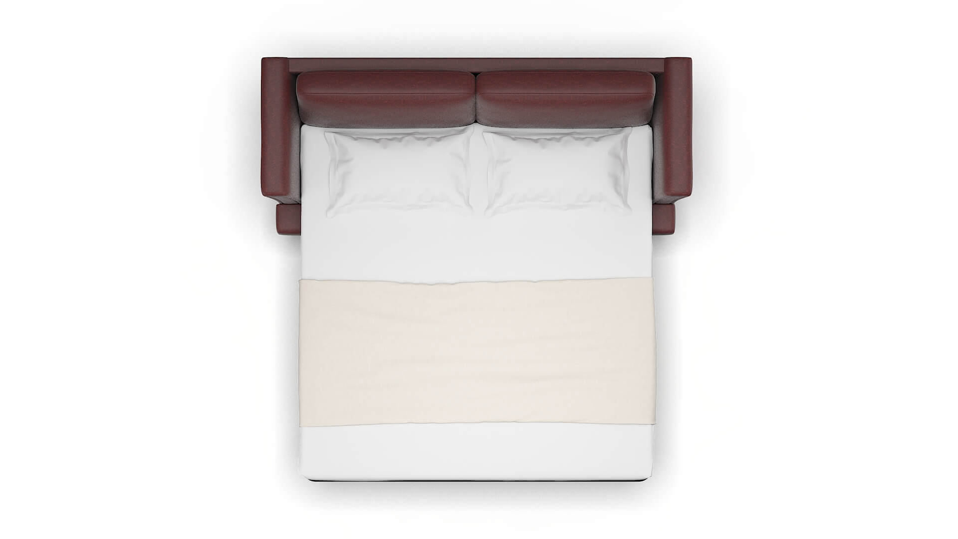 Antalya Derby Berry Sofa Sleeper Espresso legs 3