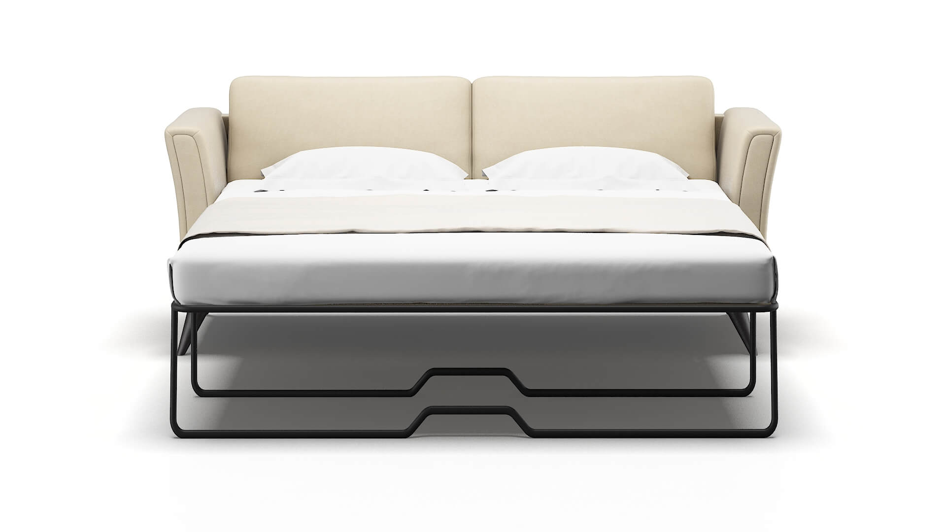 Antalya Dream_d Almond Sofa Sleeper Espresso legs 1