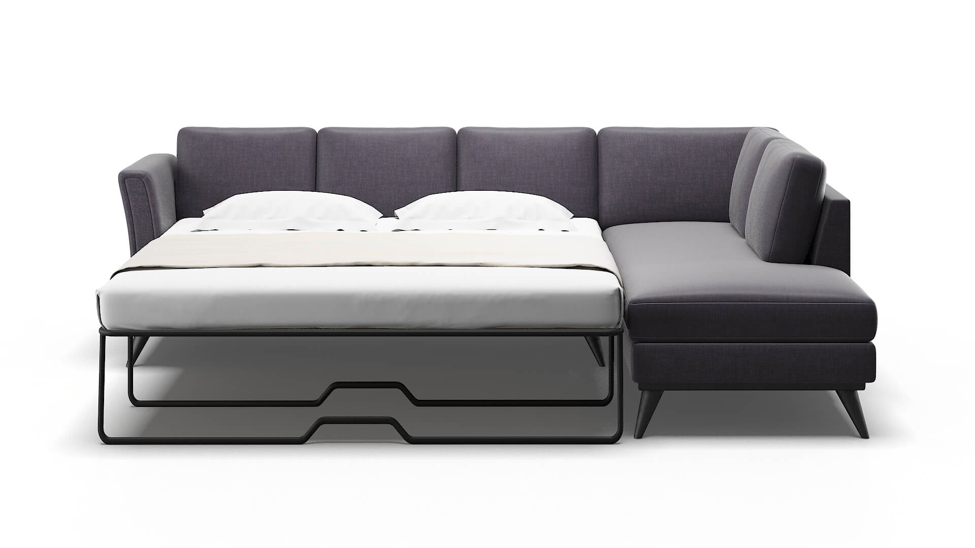 Antalya Durham Ink Panel Sleeper Espresso legs 1