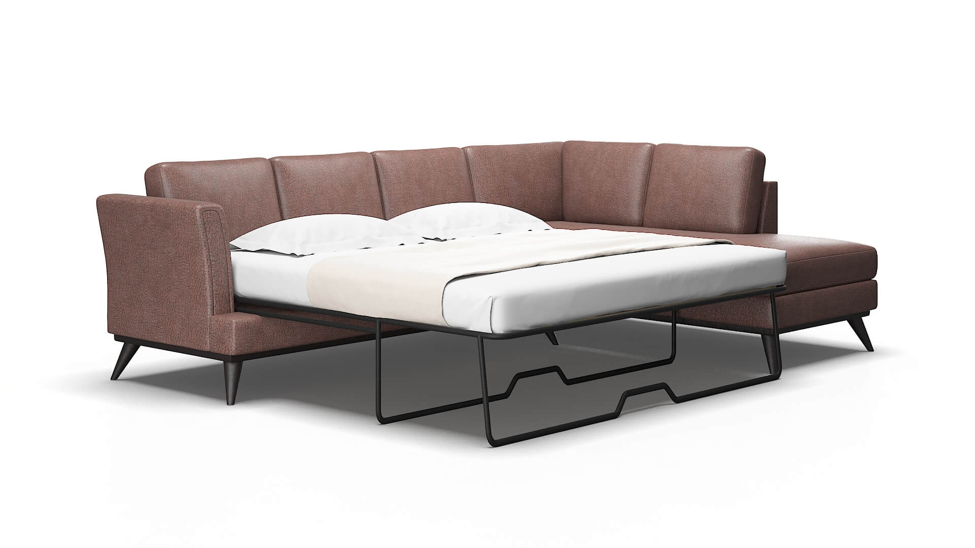 Antalya Ford Brown Panel Sleeper Espresso legs 2