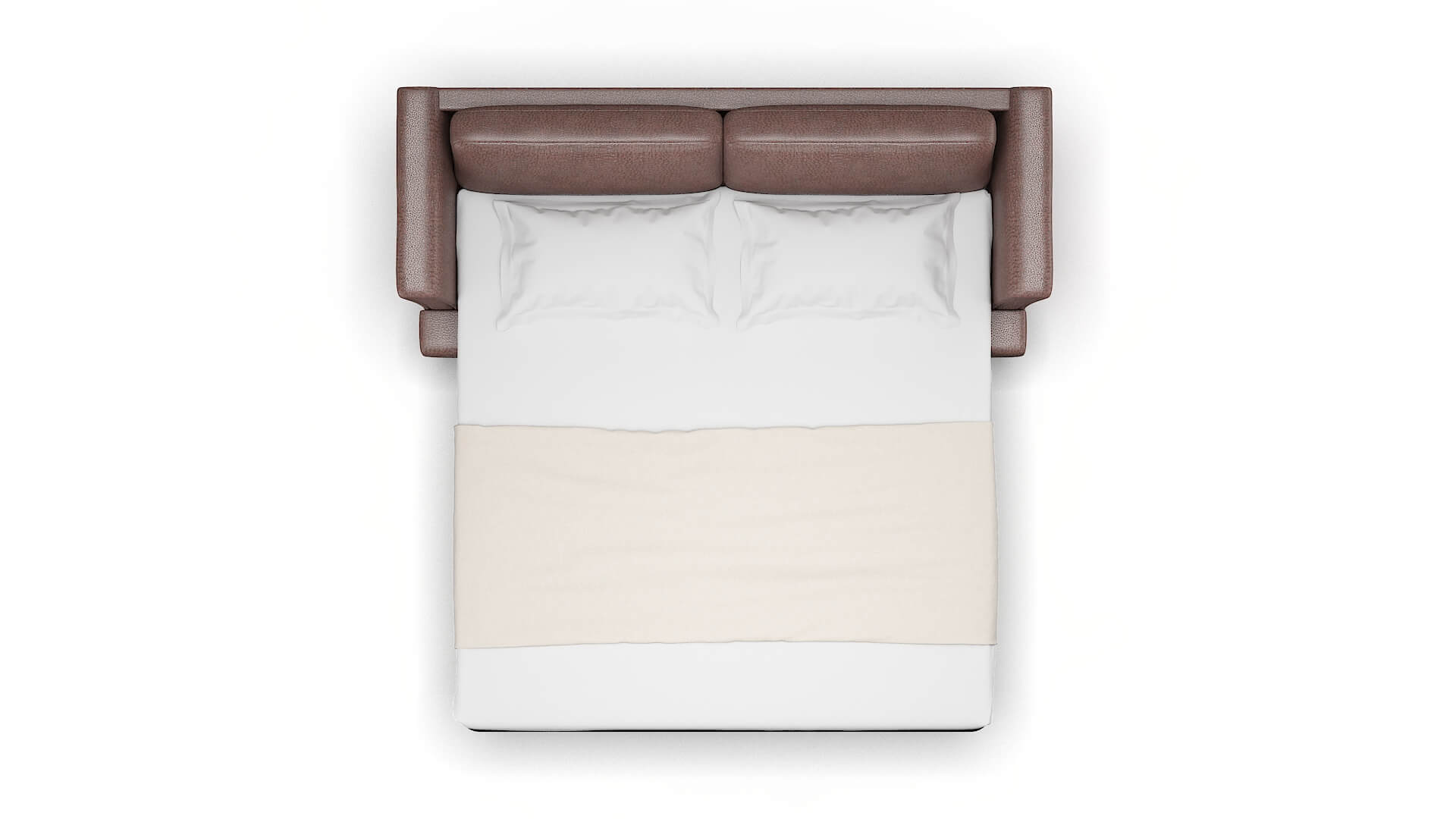 Antalya Ford Brown Sofa Sleeper Espresso legs 3