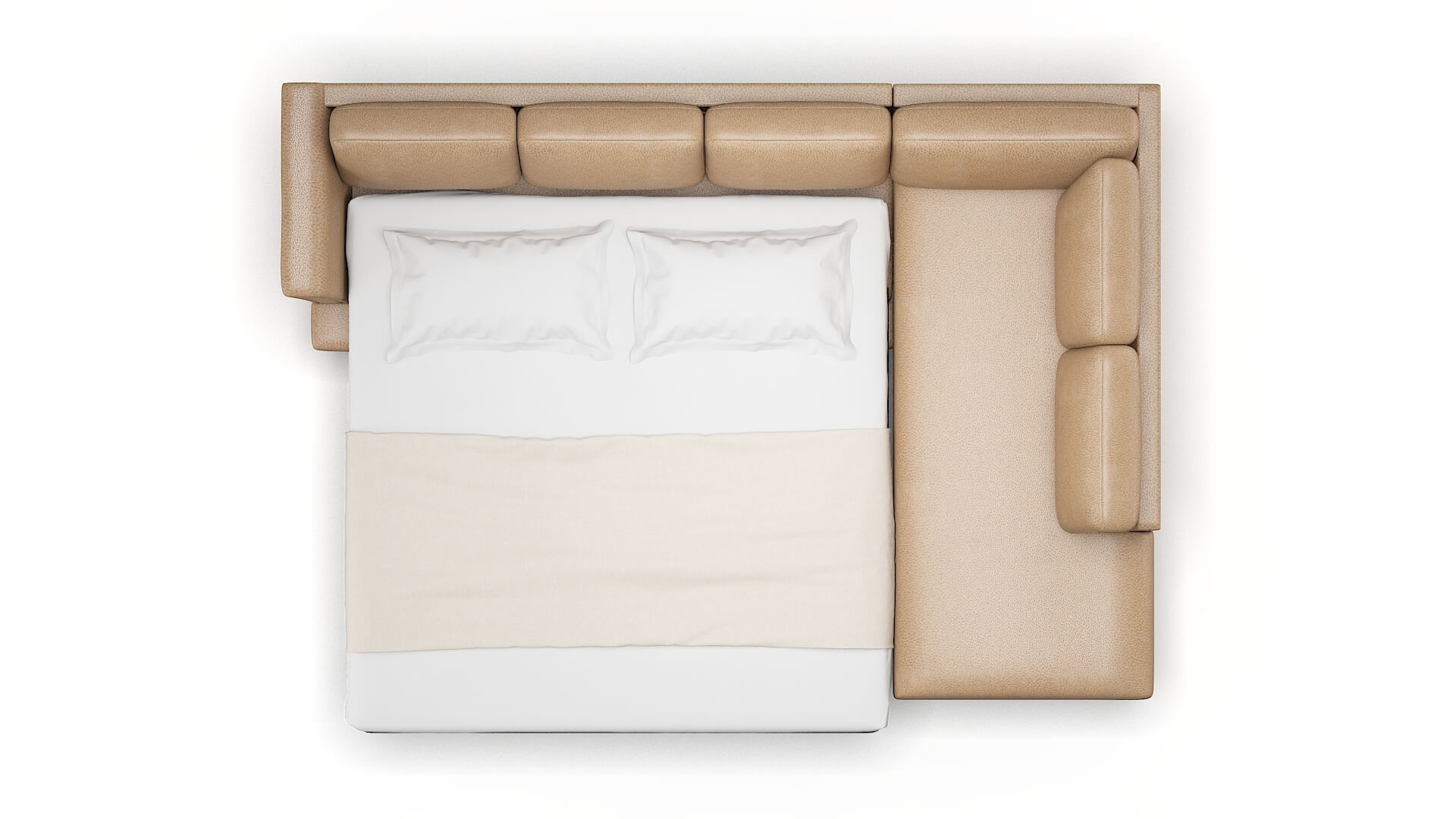 Antalya Ford Dune Panel Sleeper Espresso legs 3