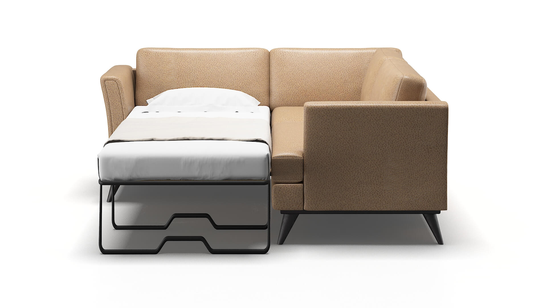 Antalya Ford Dune Sectional Sleeper Espresso legs 1