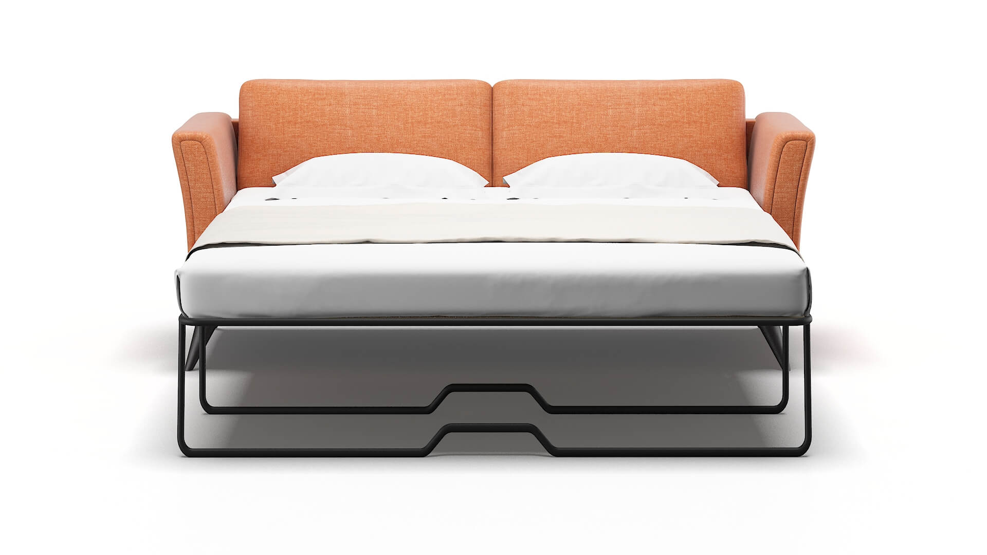 Antalya Hepburn Appricot Sofa Sleeper Espresso legs 1