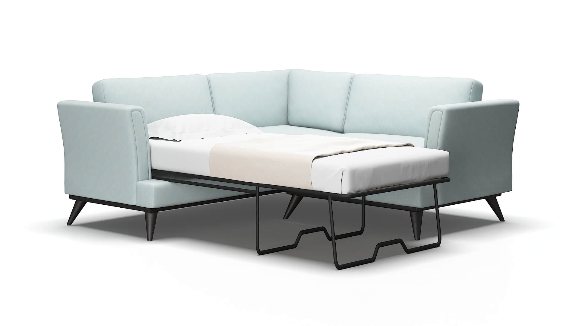 Antalya Hepburn peridot Sectional sleeper Espresso Legs  2