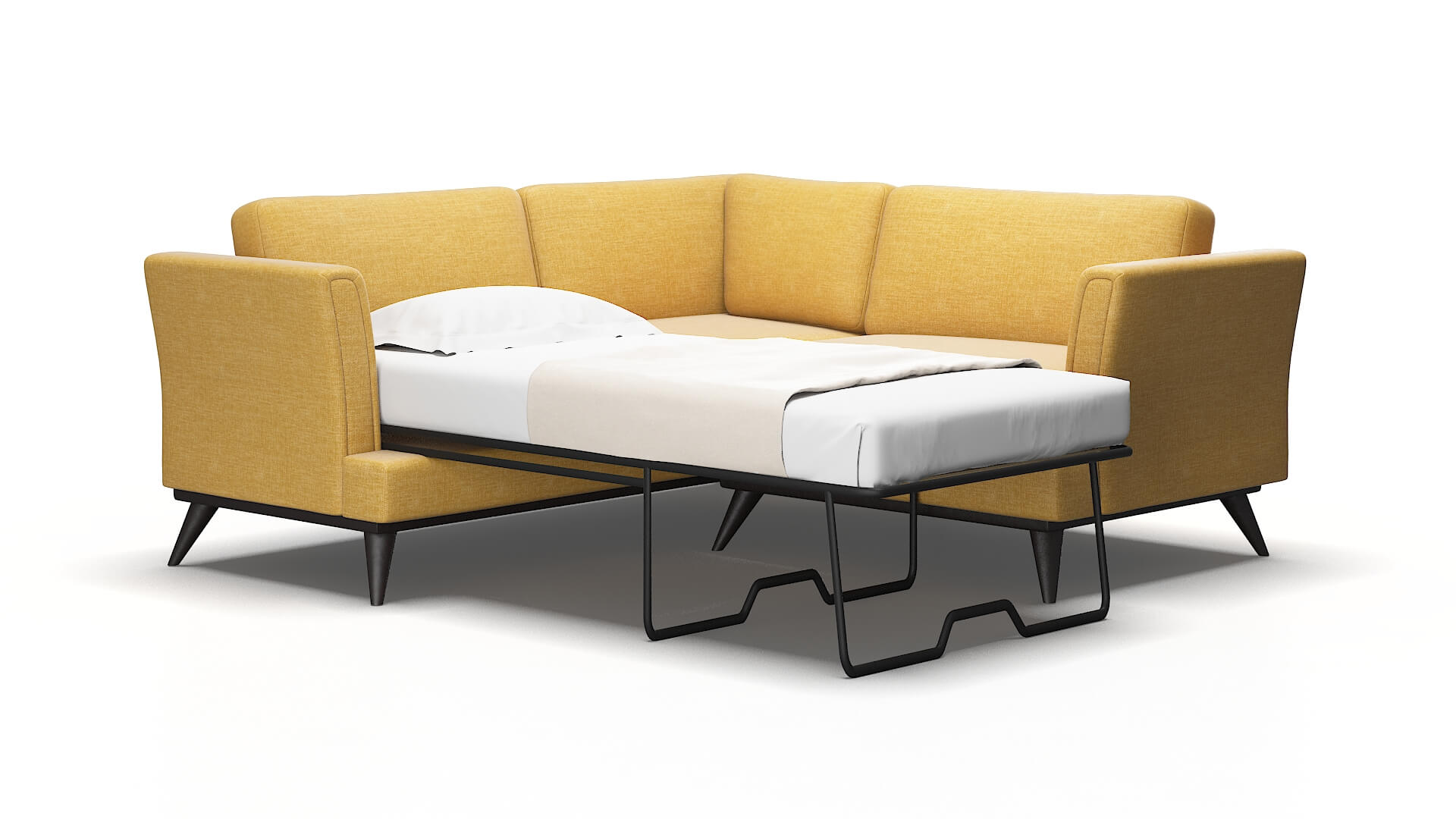 Antalya Jade 400 Sectional sleeper Espresso Legs  2