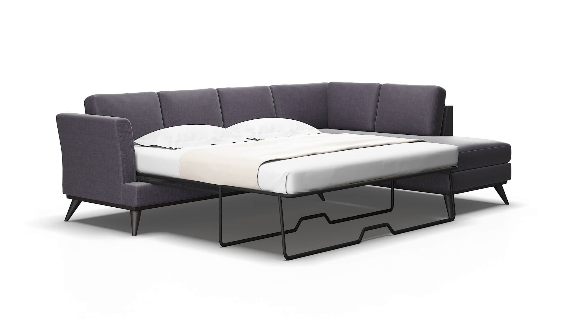 Antalya Keylargo grape Panel sleeper Espresso Legs  2