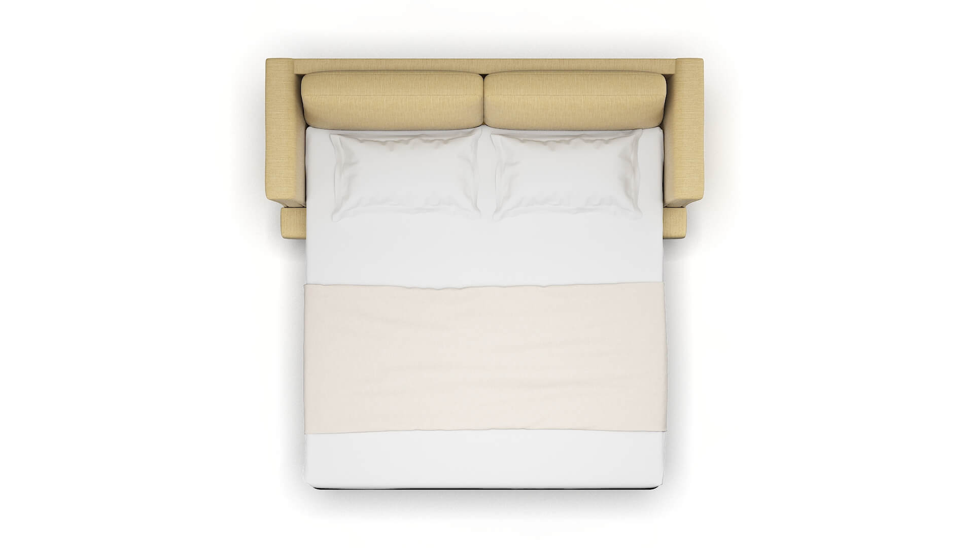 Antalya Malibu Maize Sofa Sleeper Espresso legs 3