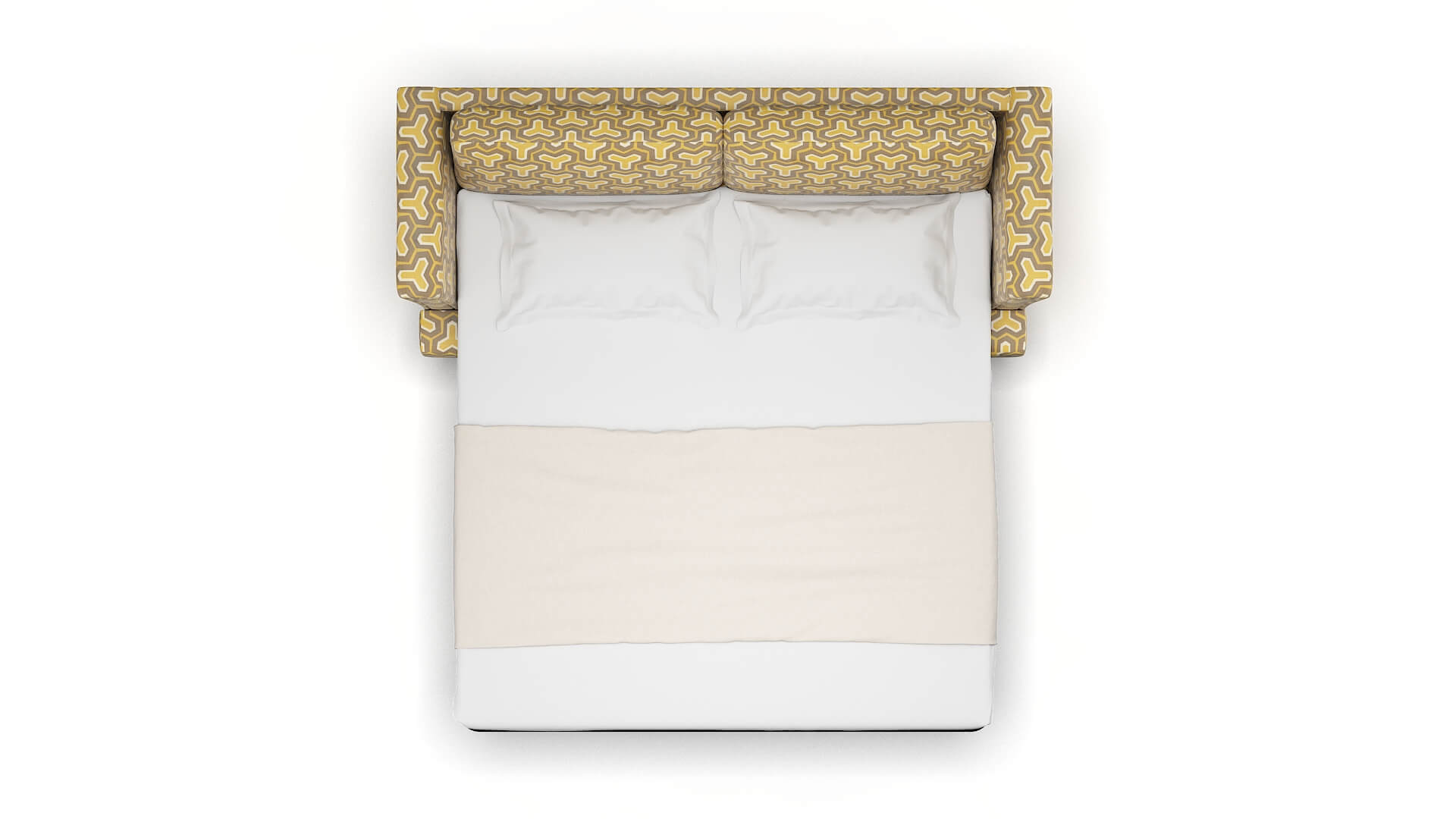 Antalya Merci Dijon Sofa Sleeper Espresso legs 3