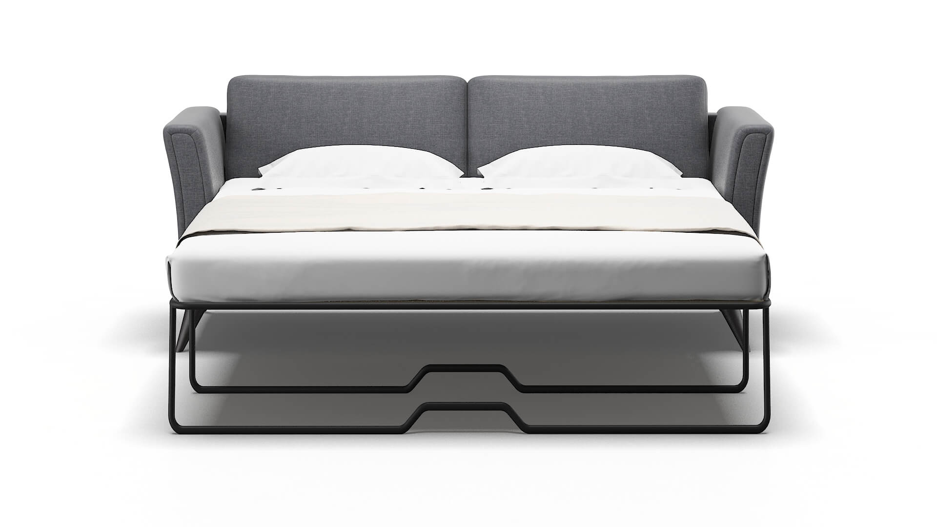 Antalya Notion Graphite Sofa Sleeper Espresso legs 1