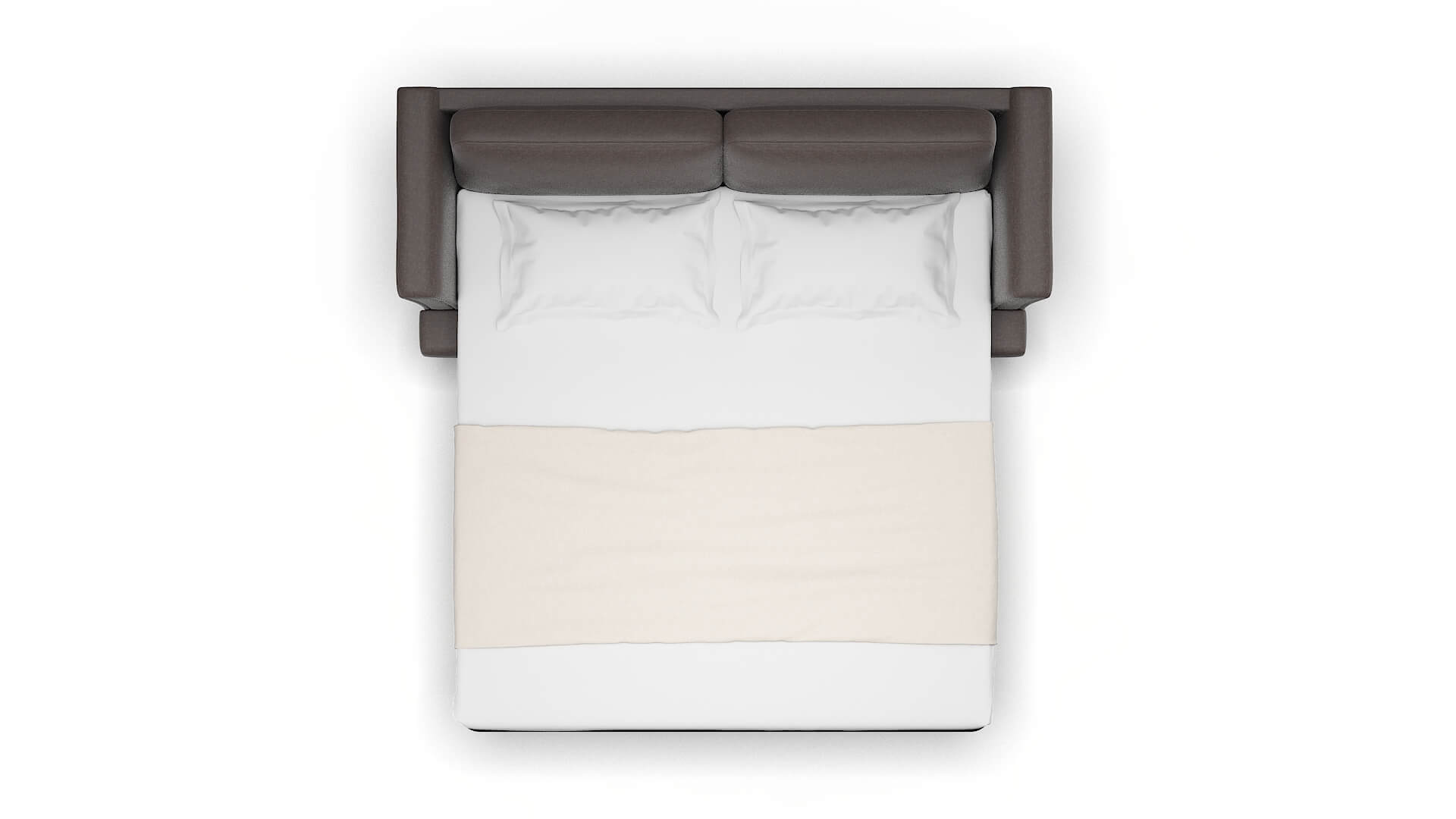 Antalya Oscar Chocolate Sofa Sleeper Espresso legs 3