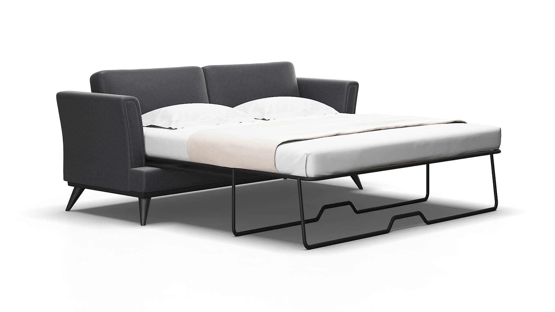 Antalya Parker charcoal Sofa sleeper Espresso Legs  2