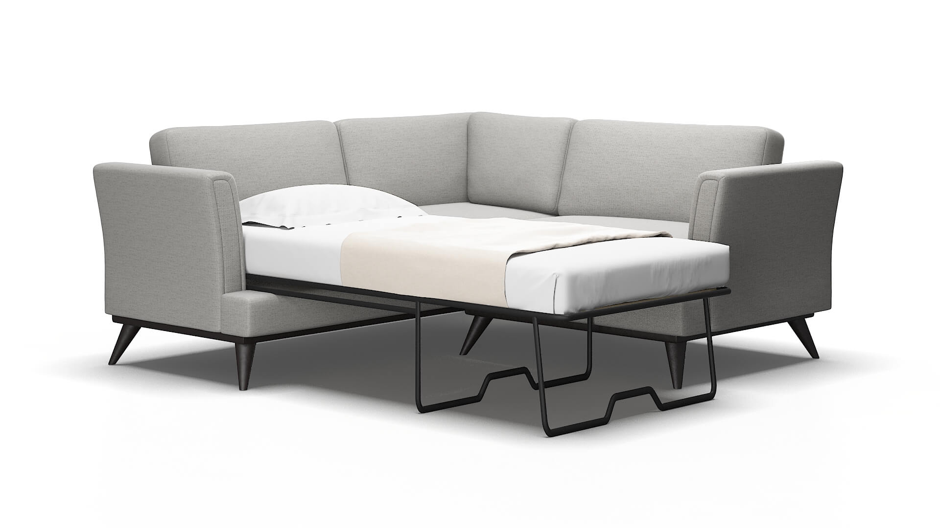 Antalya Parker Silver Sectional Sleeper 2