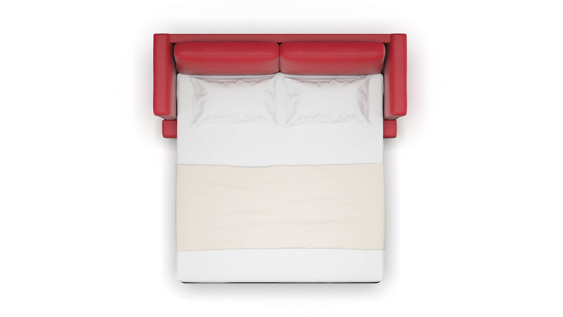 Antalya Pauline Ruby Sofa Sleeper Espresso legs 3