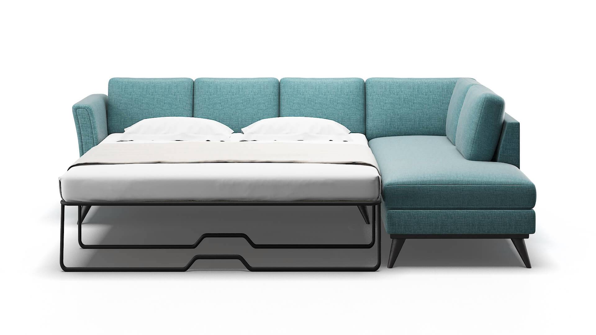 Antalya Portland Lake Panel Sleeper Espresso legs 1