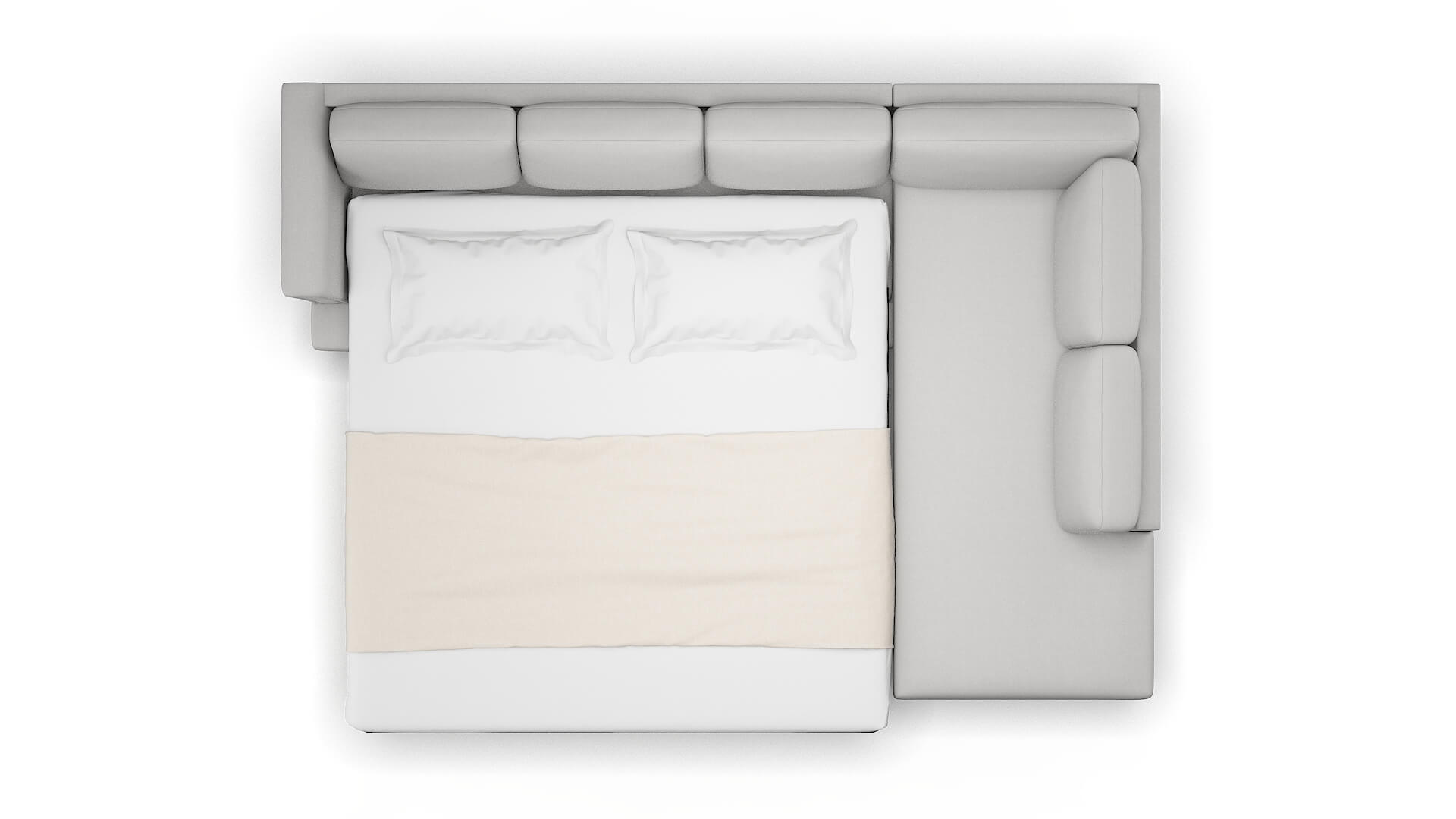 Antalya Prisma Steam Panel Sleeper Espresso legs 3