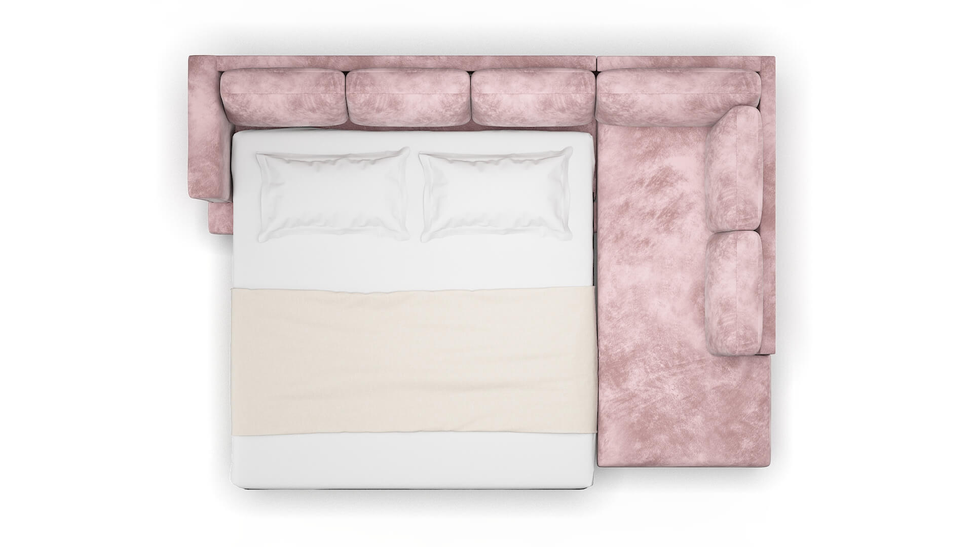 Antalya Quartz 705 Panel Sleeper Espresso legs 3