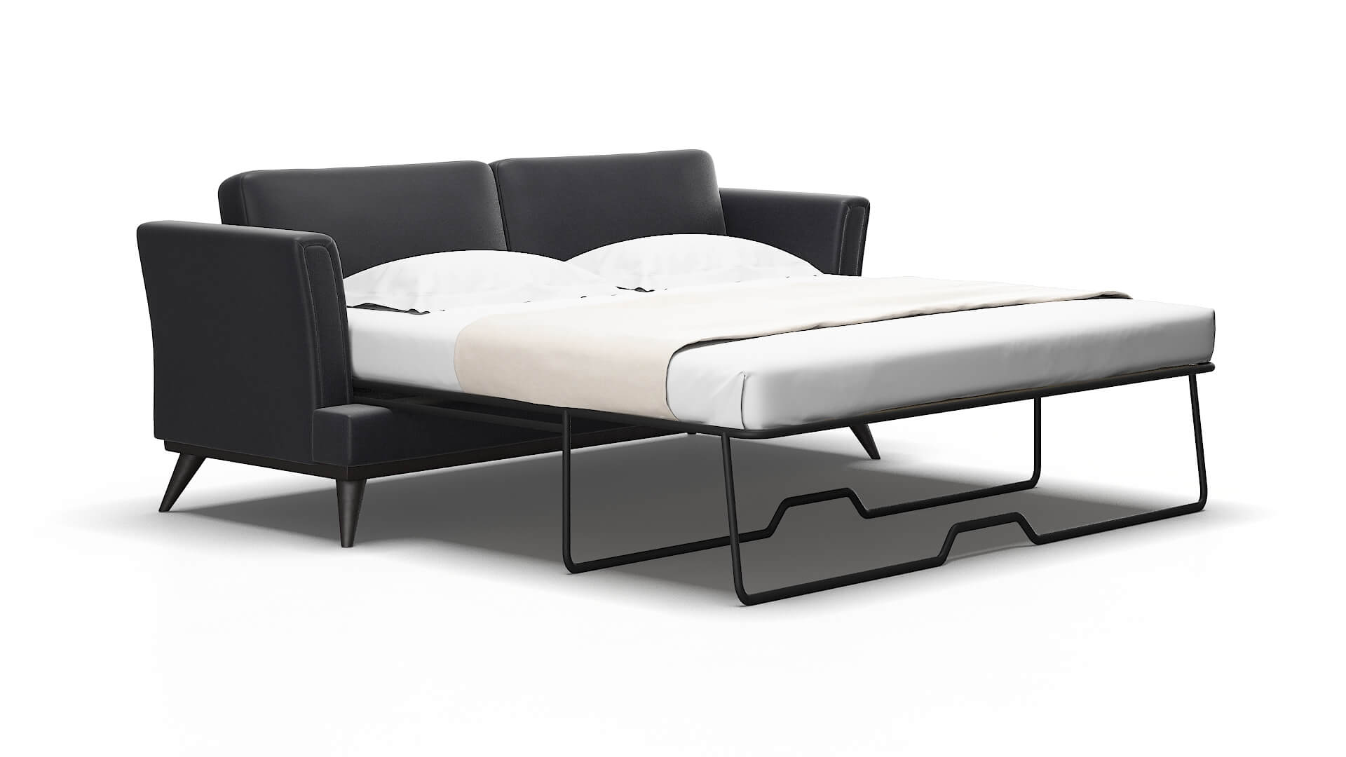 Antalya Redondo Navy Sofa Sleeper Espresso legs 2