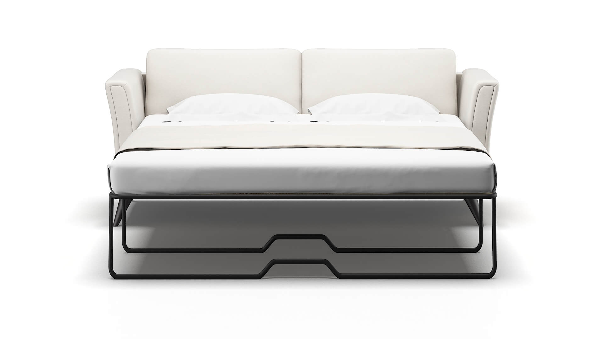 Antalya Redondo Pearl Sofa Sleeper Espresso legs 1