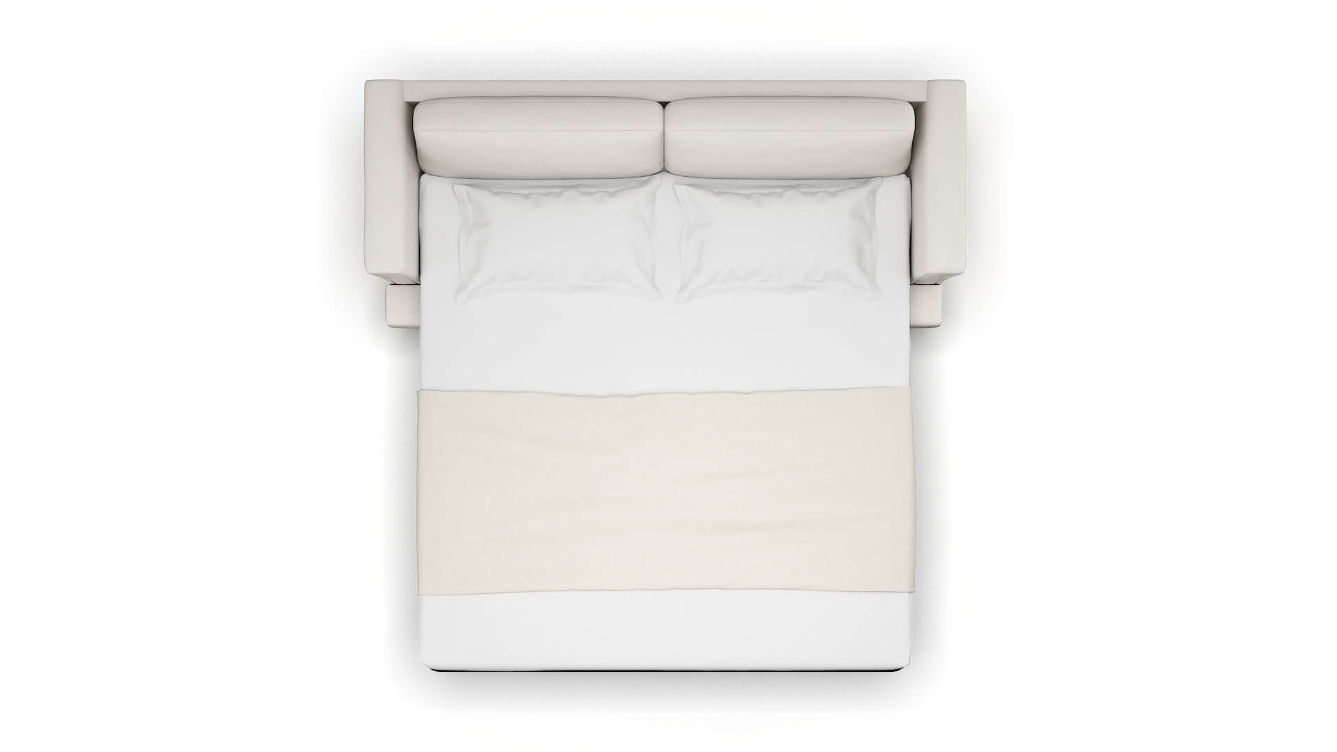 Antalya Redondo Pearl Sofa Sleeper Espresso legs 3