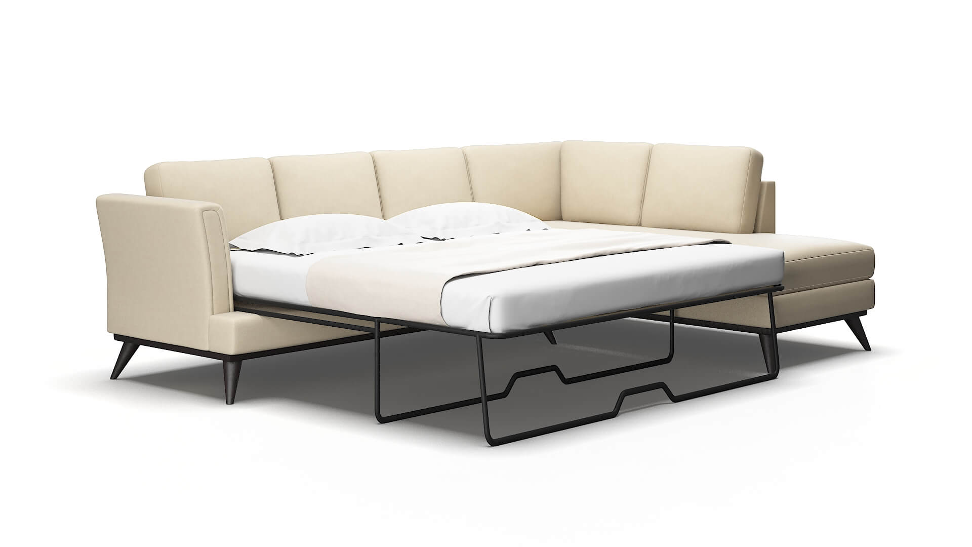 Antalya Rocket Sand Panel Sleeper Espresso legs 2