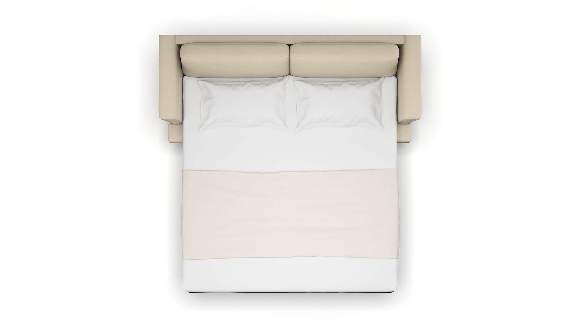 Antalya Rocket Sand Sofa Sleeper Espresso legs 3