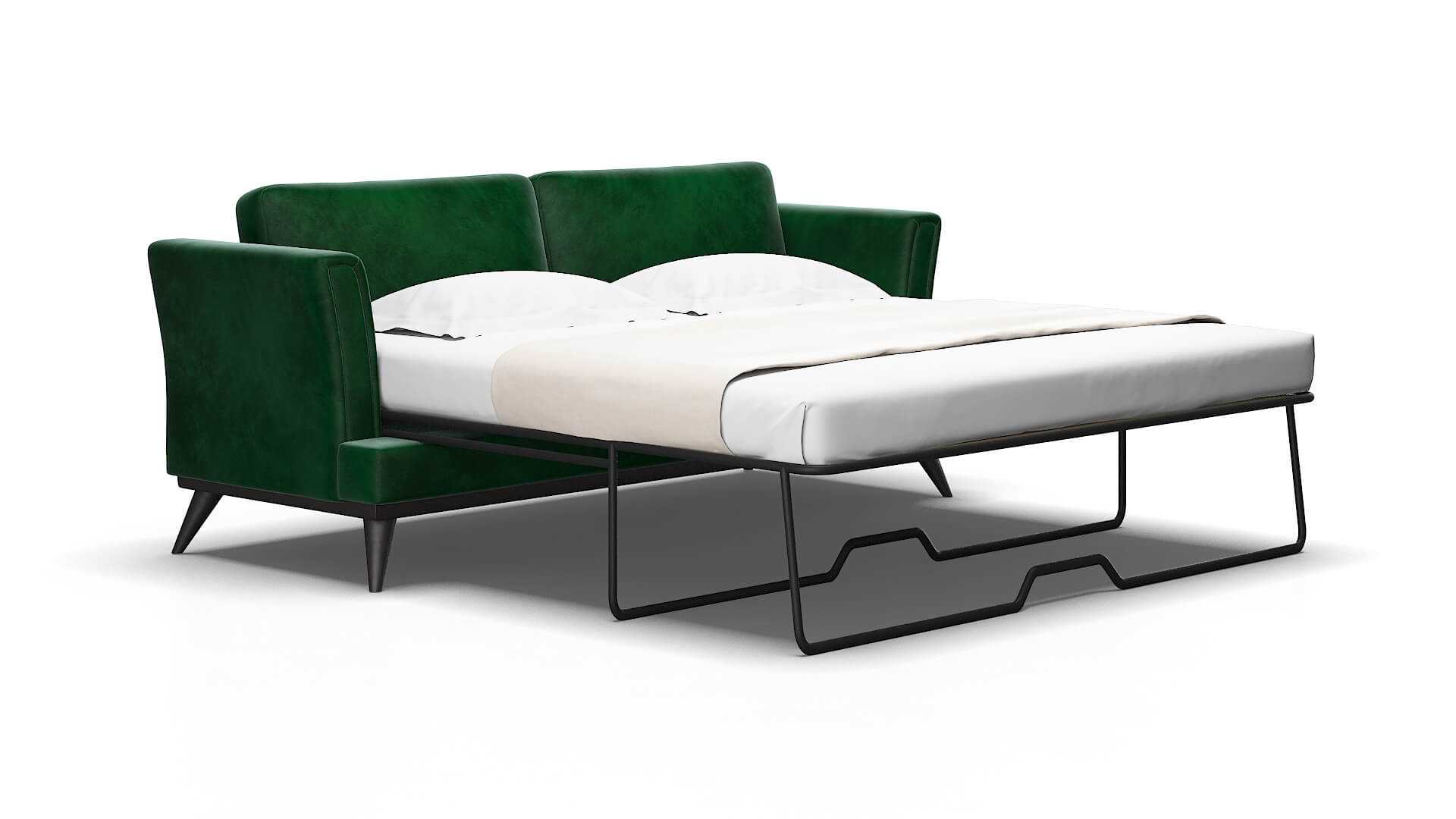 Antalya Royale evergreen Sofa sleeper Espresso Legs  2