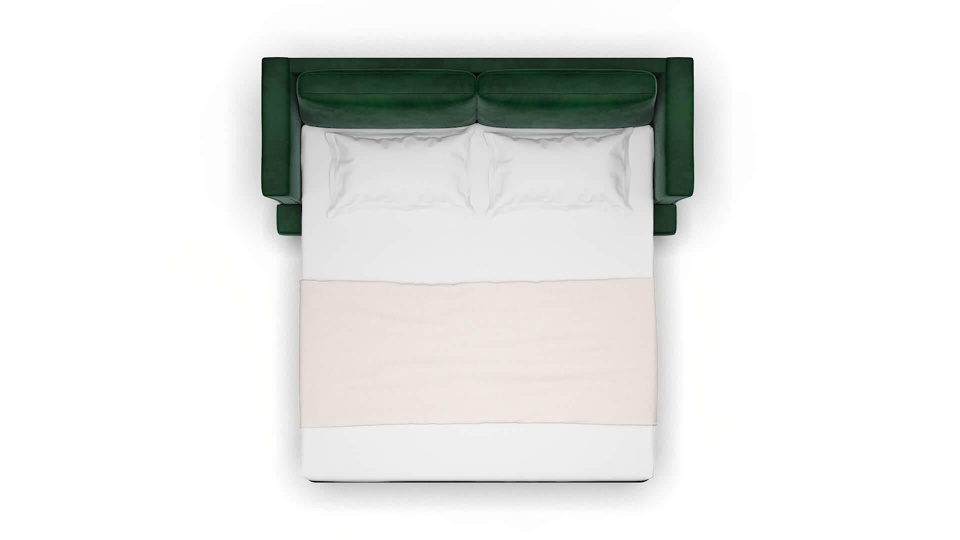 Antalya Royale Evergreen Sofa Sleeper Espresso legs 3