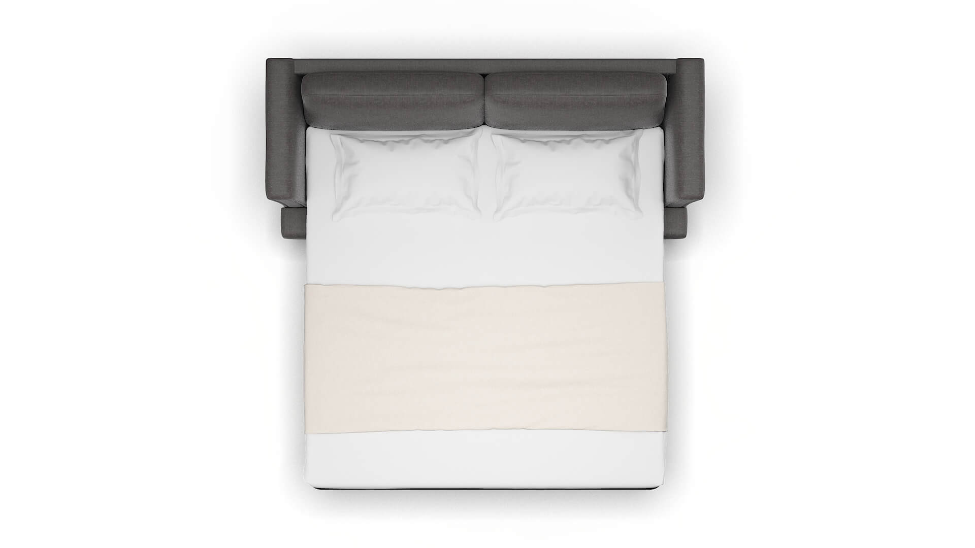 Antalya Sasha Grey Sofa Sleeper Espresso legs 3