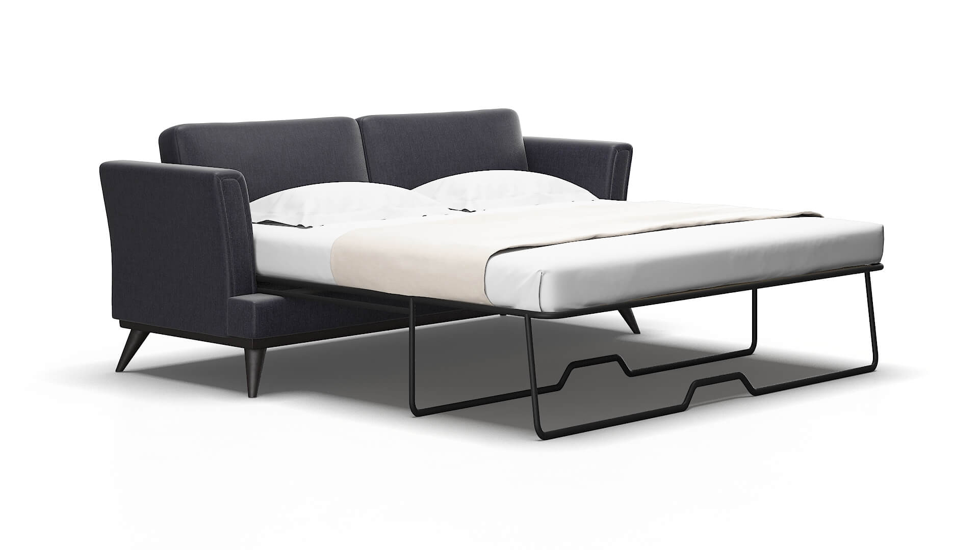 Antalya Sasha navy Sofa sleeper Espresso Legs  2