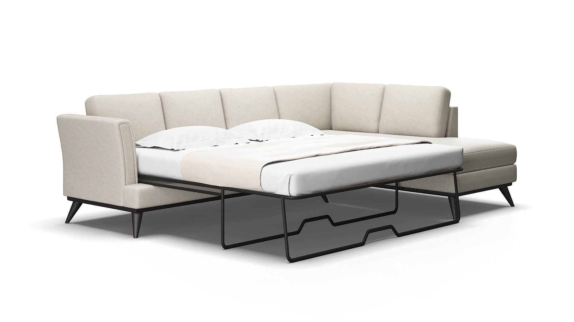 Antalya Terrain natural Panel sleeper Espresso Legs  2