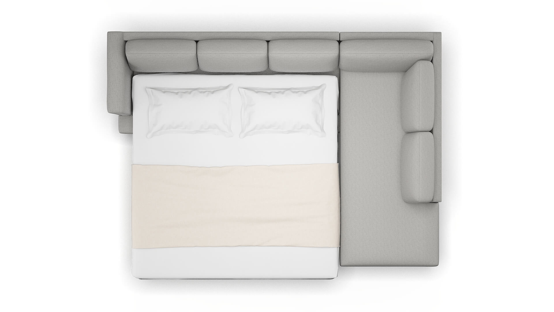 Antalya Urban_d Pepper Panel Sleeper Espresso legs 3