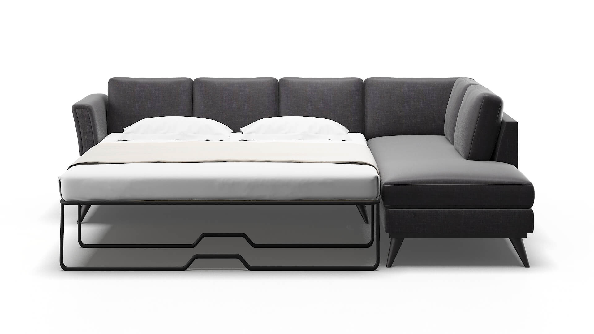 Antalya Venus Onyx Panel Sleeper Espresso legs 1