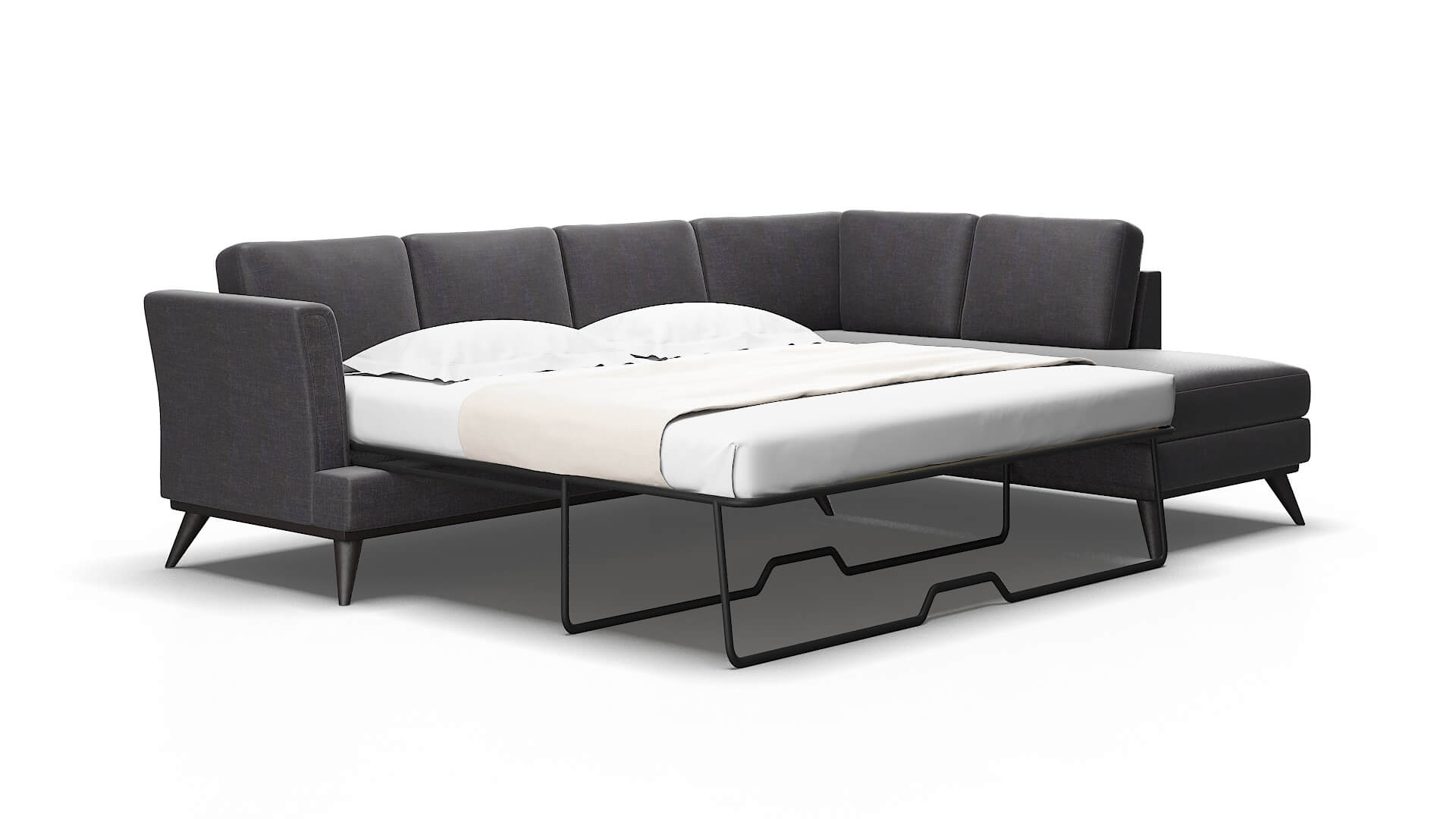 Antalya Venus onyx Panel sleeper Espresso Legs  2