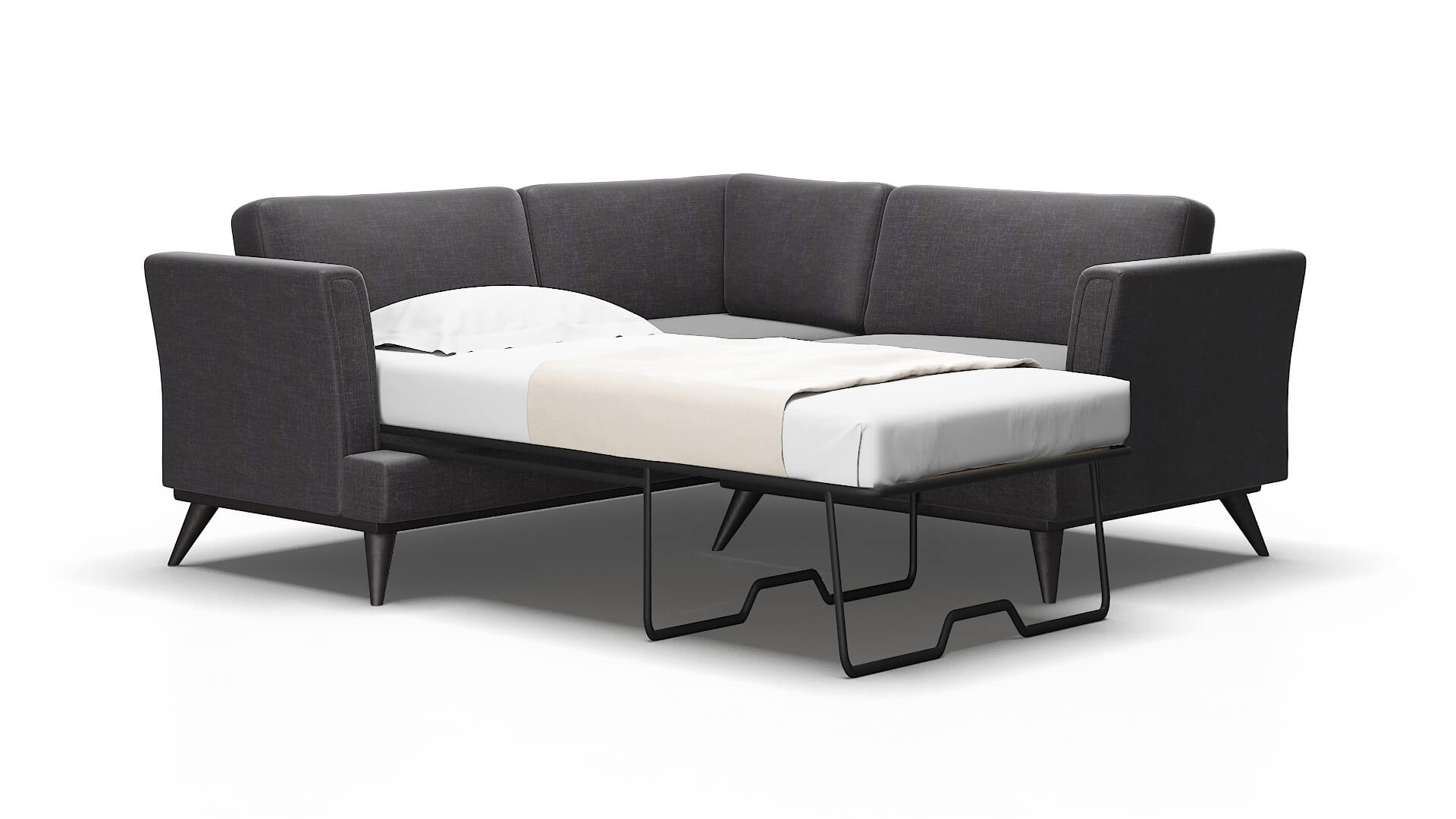 Antalya Venus onyx Sectional sleeper Espresso Legs  2