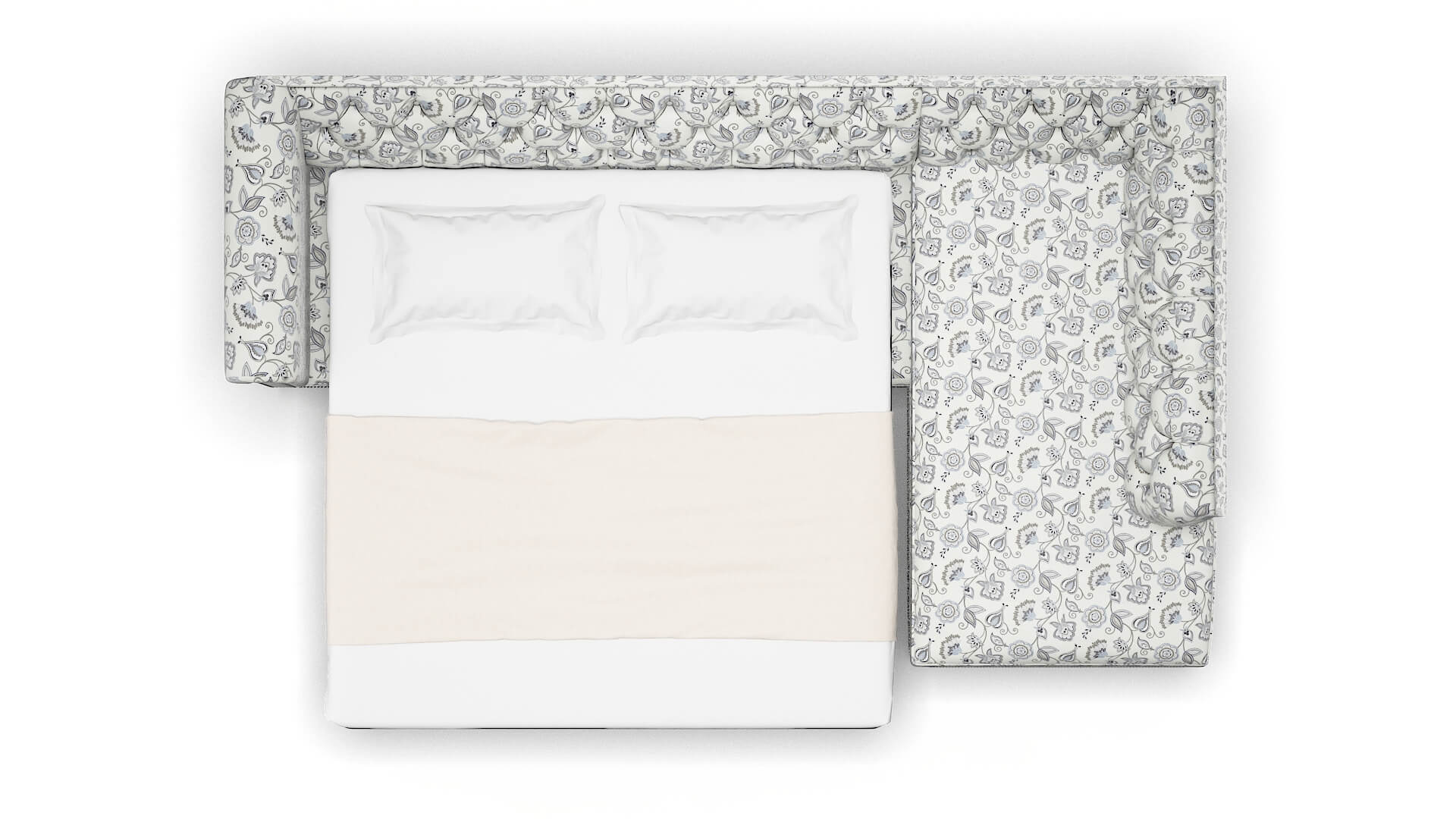 Athens Avignon Sky Panel Sleeper Espresso legs 3