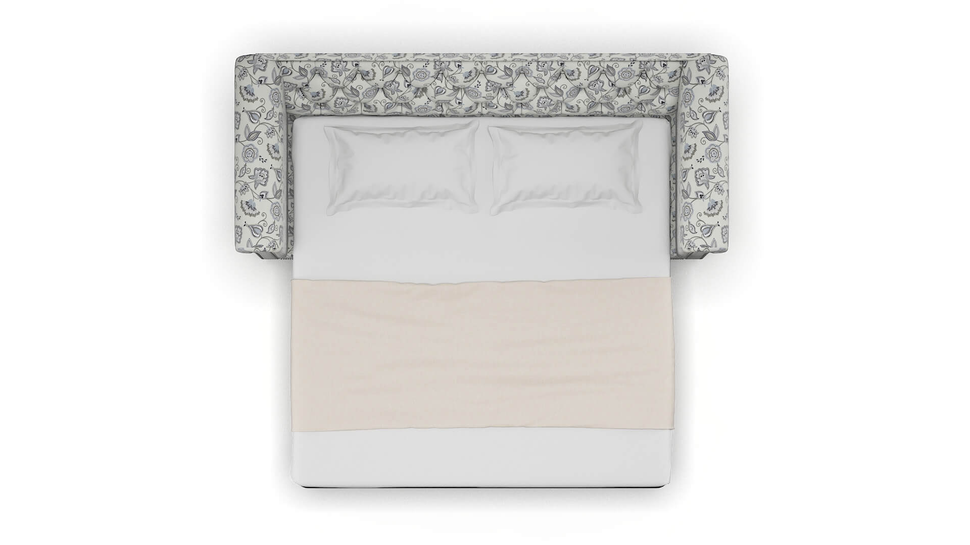 Athens Avignon Sky Sofa Sleeper Espresso legs 3