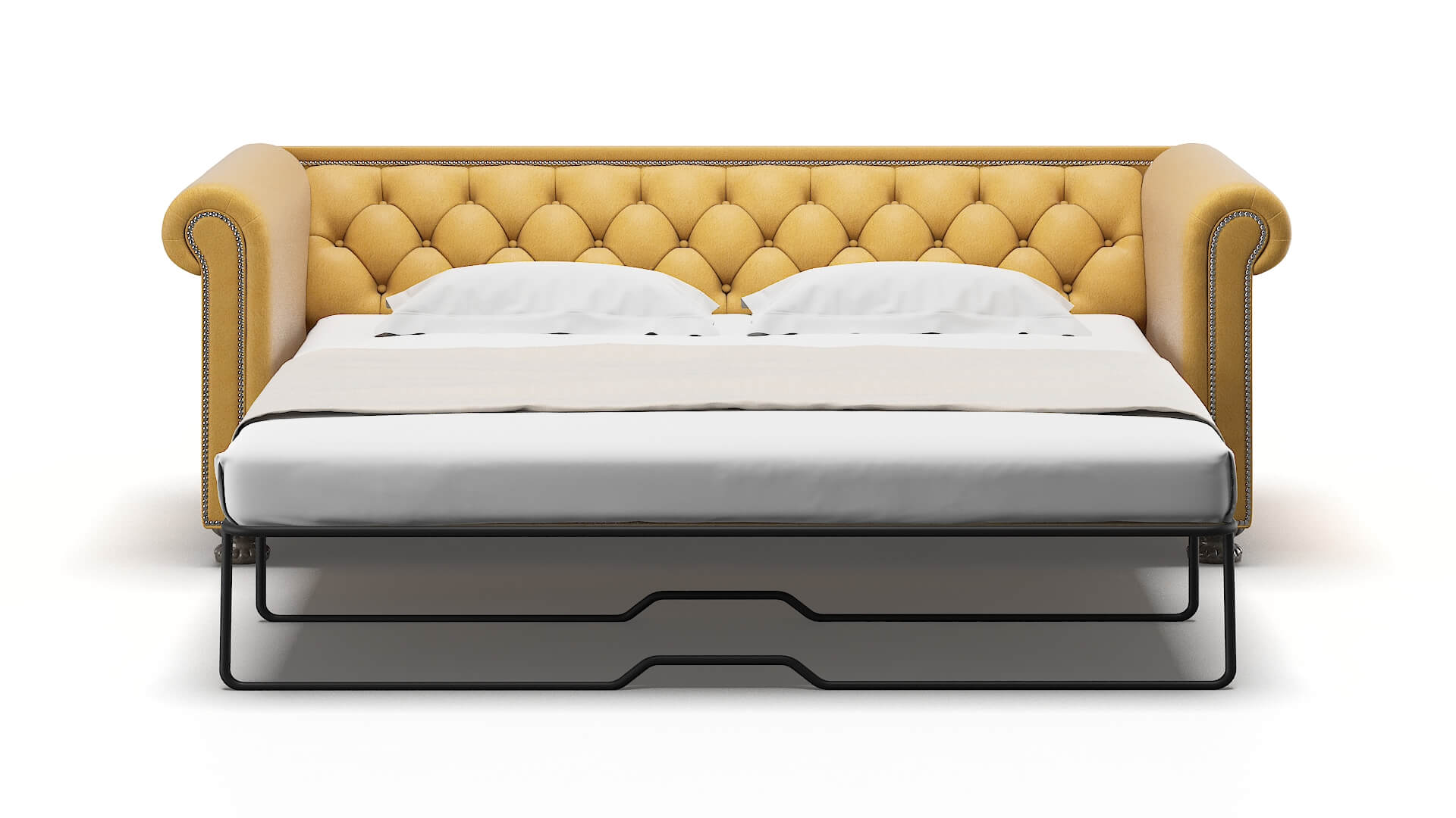 Athens Bella Amber Sofa Sleeper Espresso legs 1